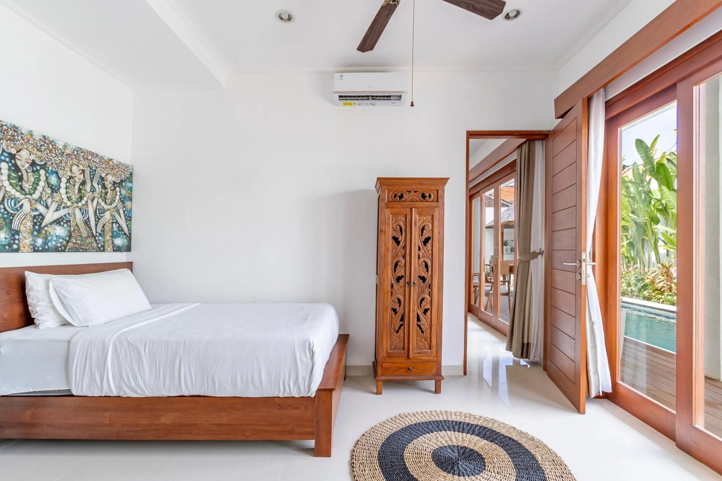 Bed in Kubu Gajah Villas