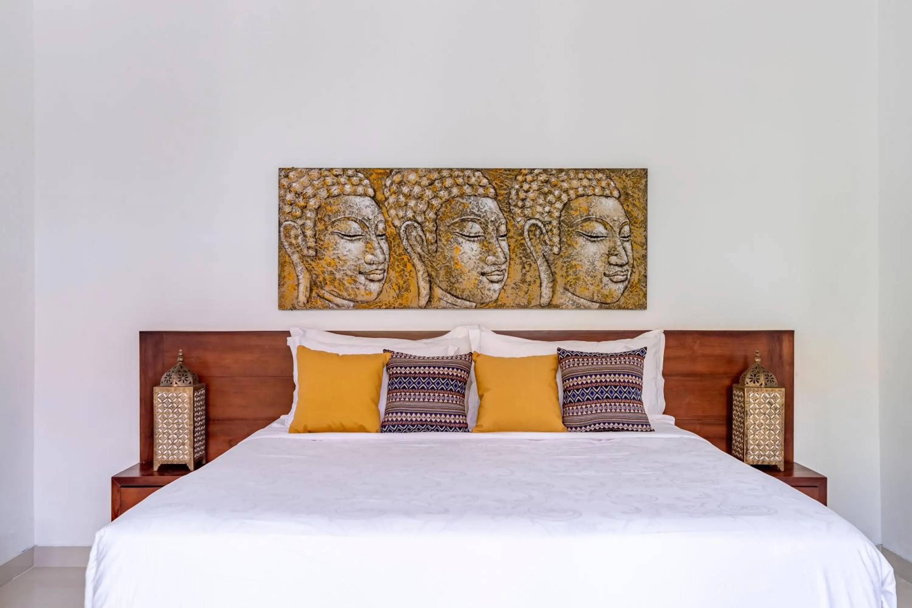 Bed in Kubu Gajah Villas