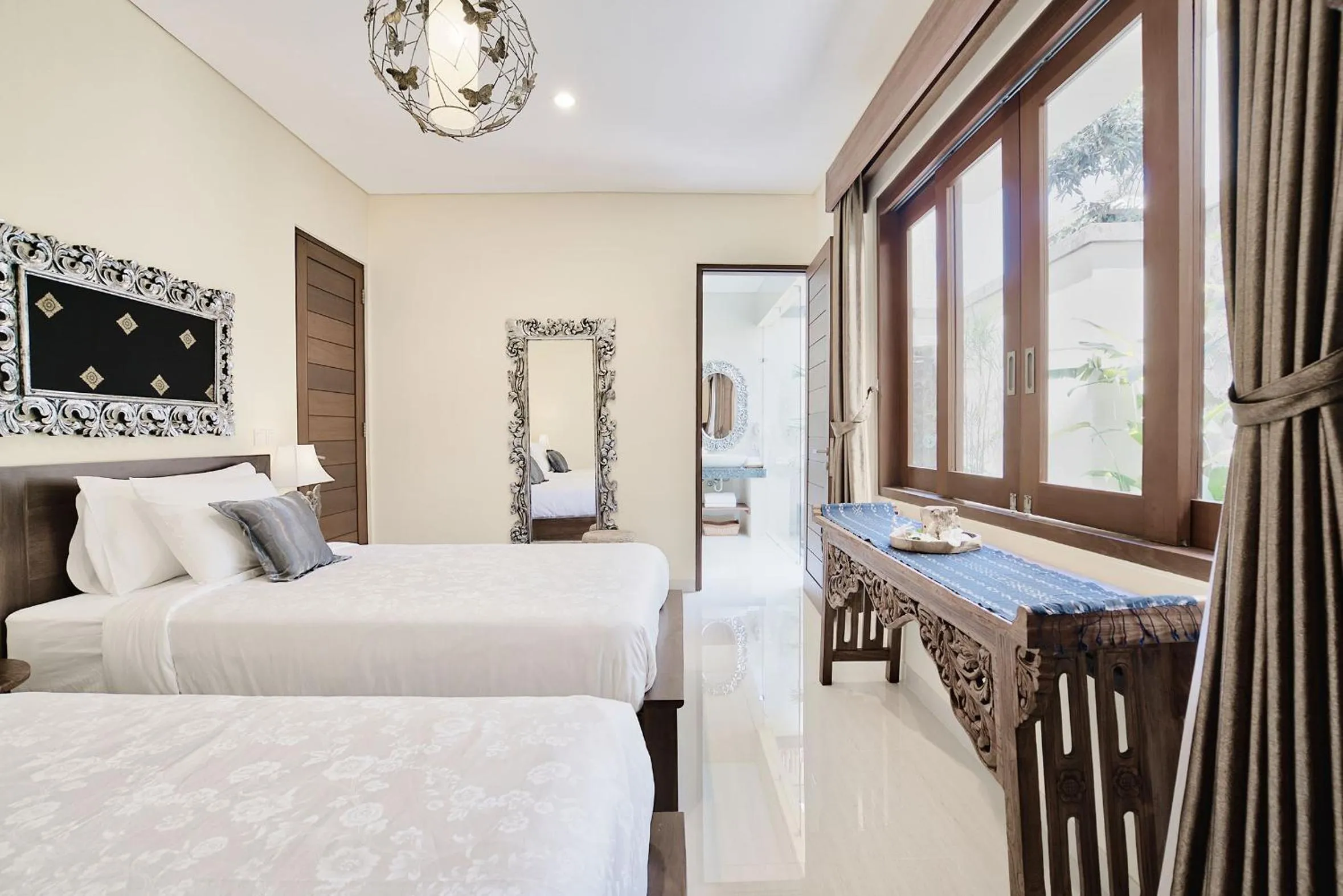 Bed in Kubu Gajah Villas