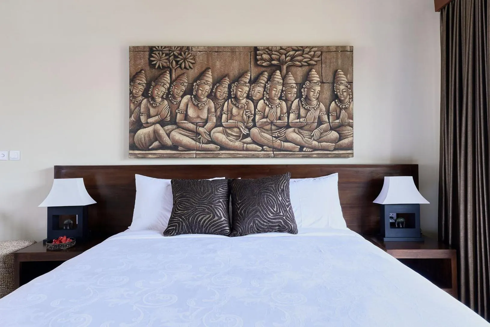 Bed in Kubu Gajah Villas