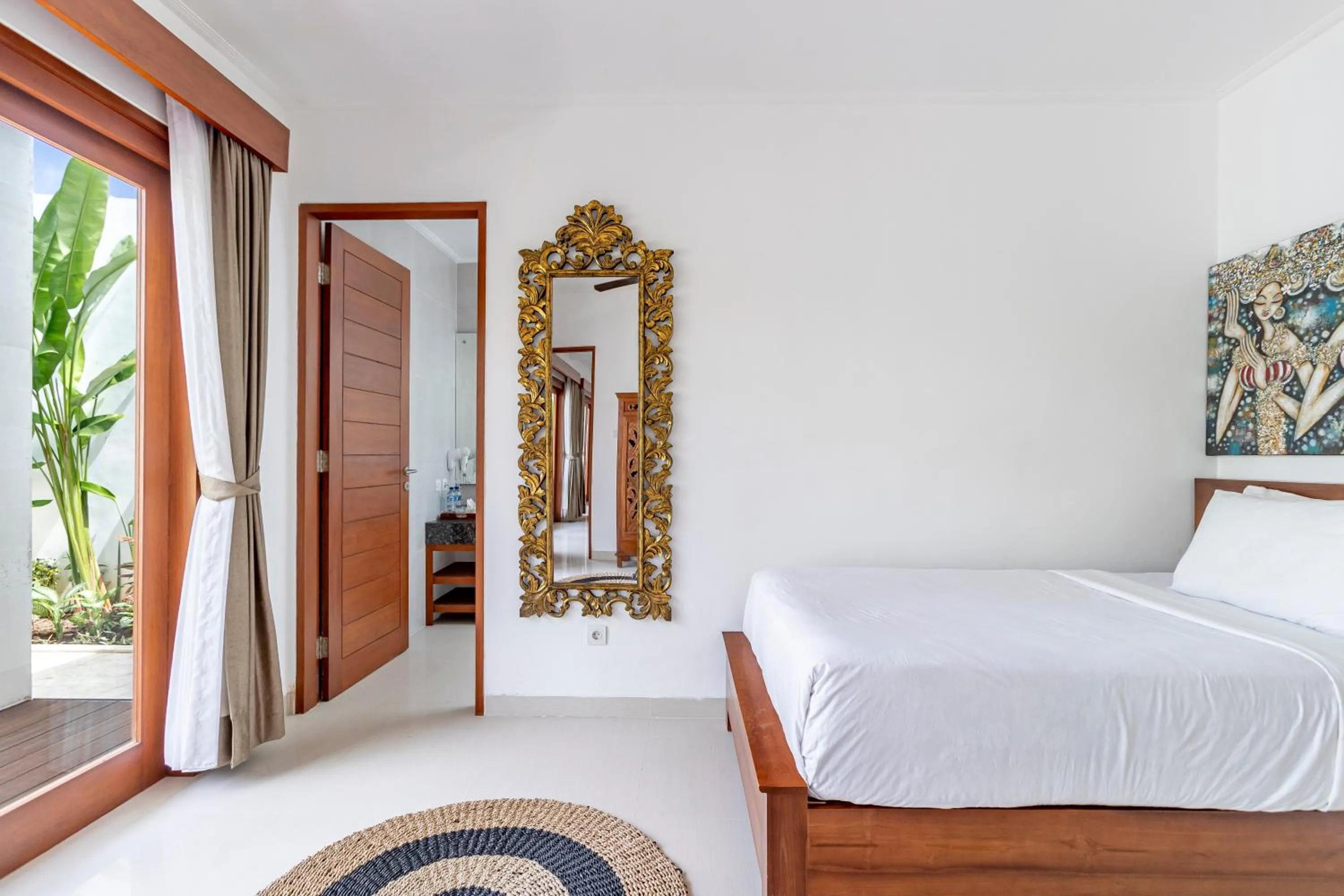 Bed in Kubu Gajah Villas