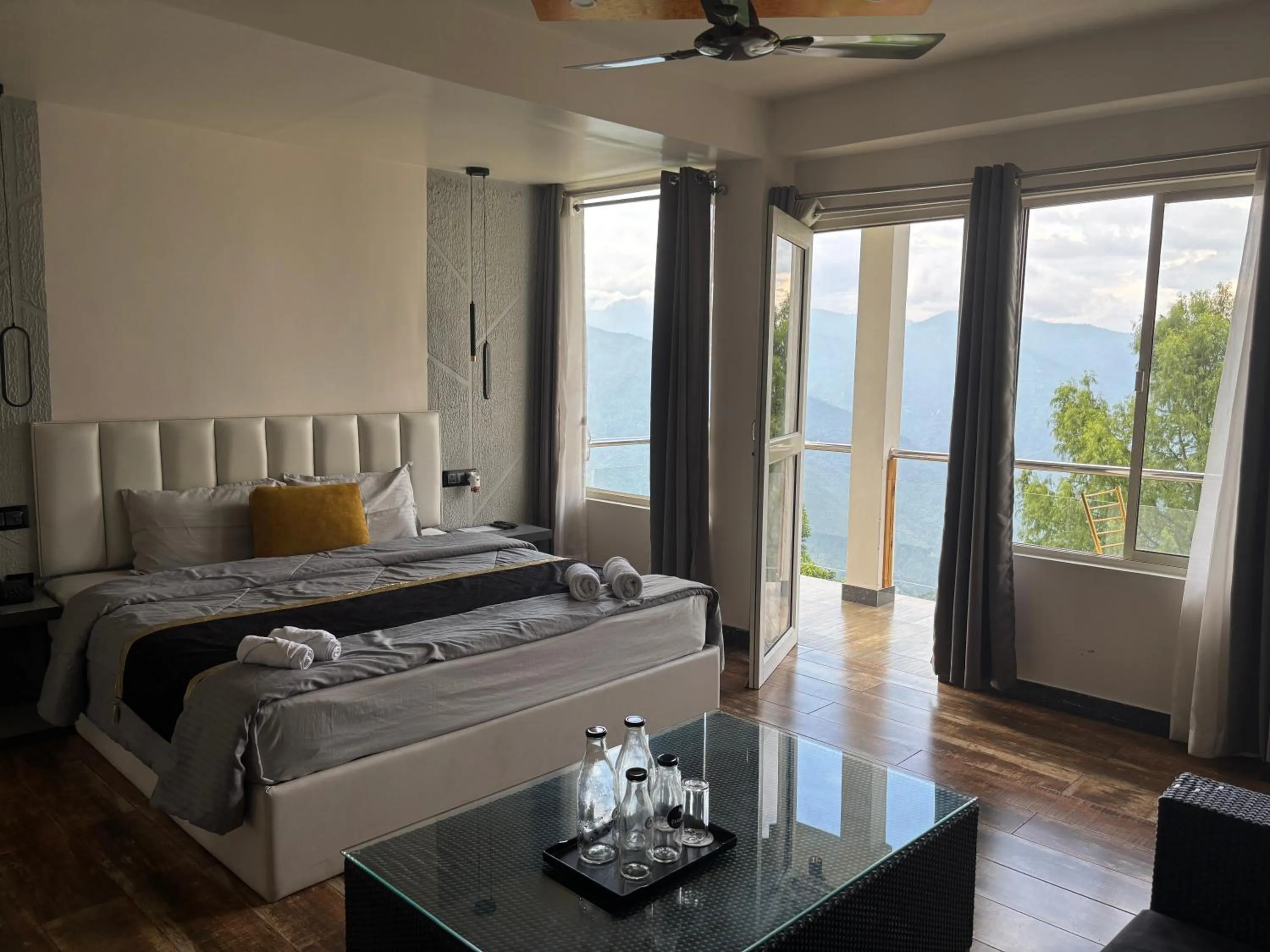 Natural landscape, Bed in Sood's Himalayan Vista