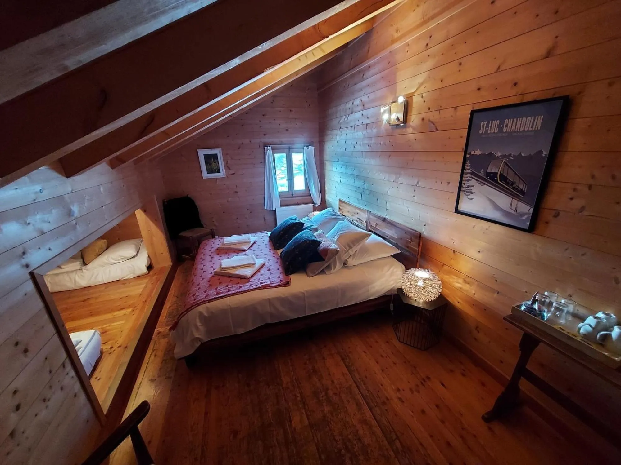 Bed in Gîte du Prilet