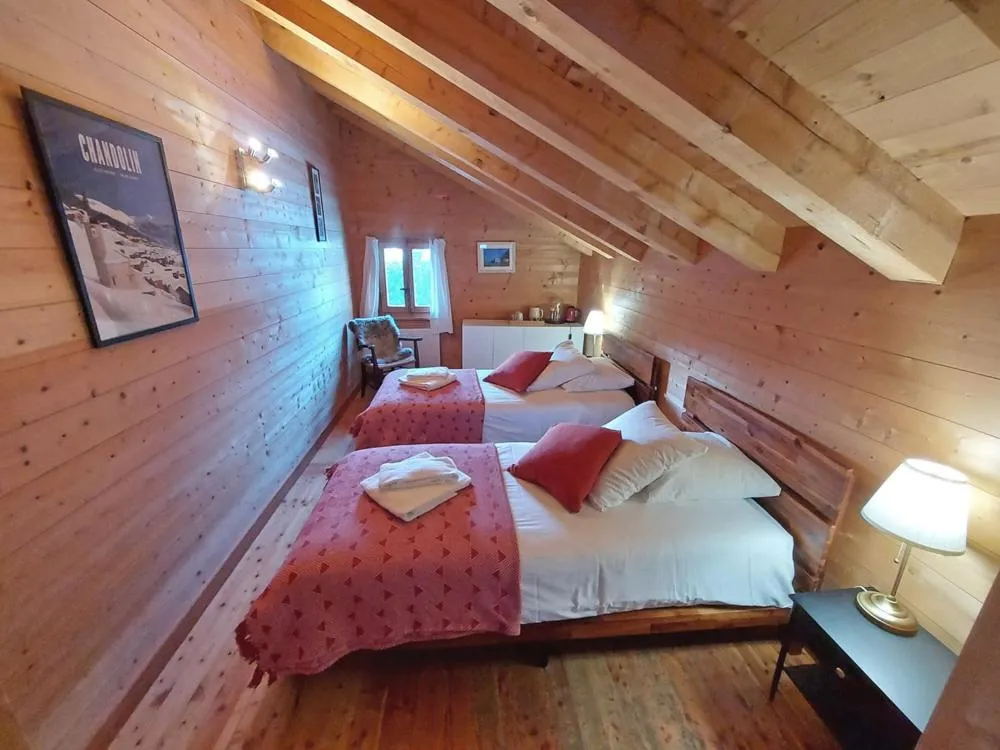 Bed in Gîte du Prilet