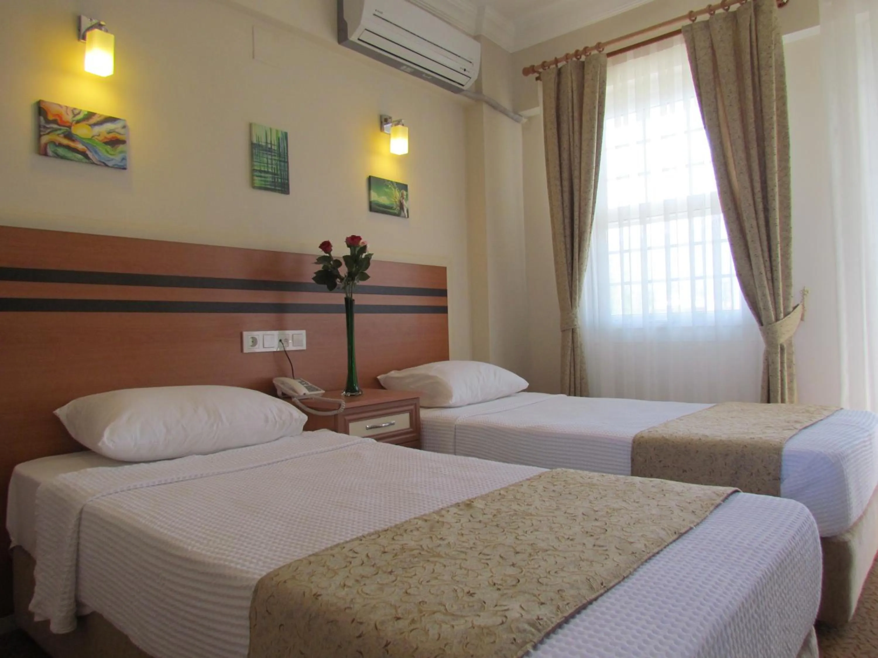 Bed in Dalyan Palmiye Resort Hotel