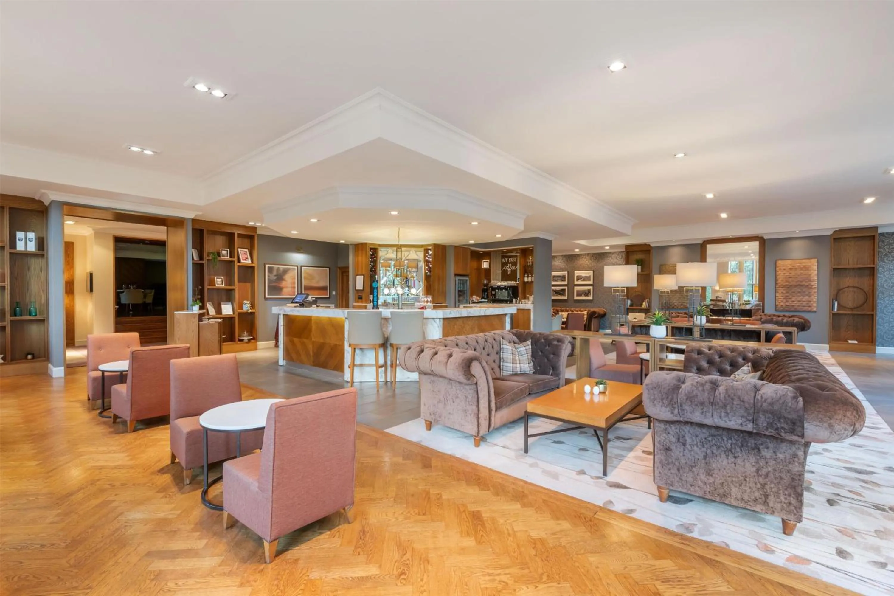 Lobby or reception in Hilton Grand Vacations Club Craigendarroch Suites Scotland