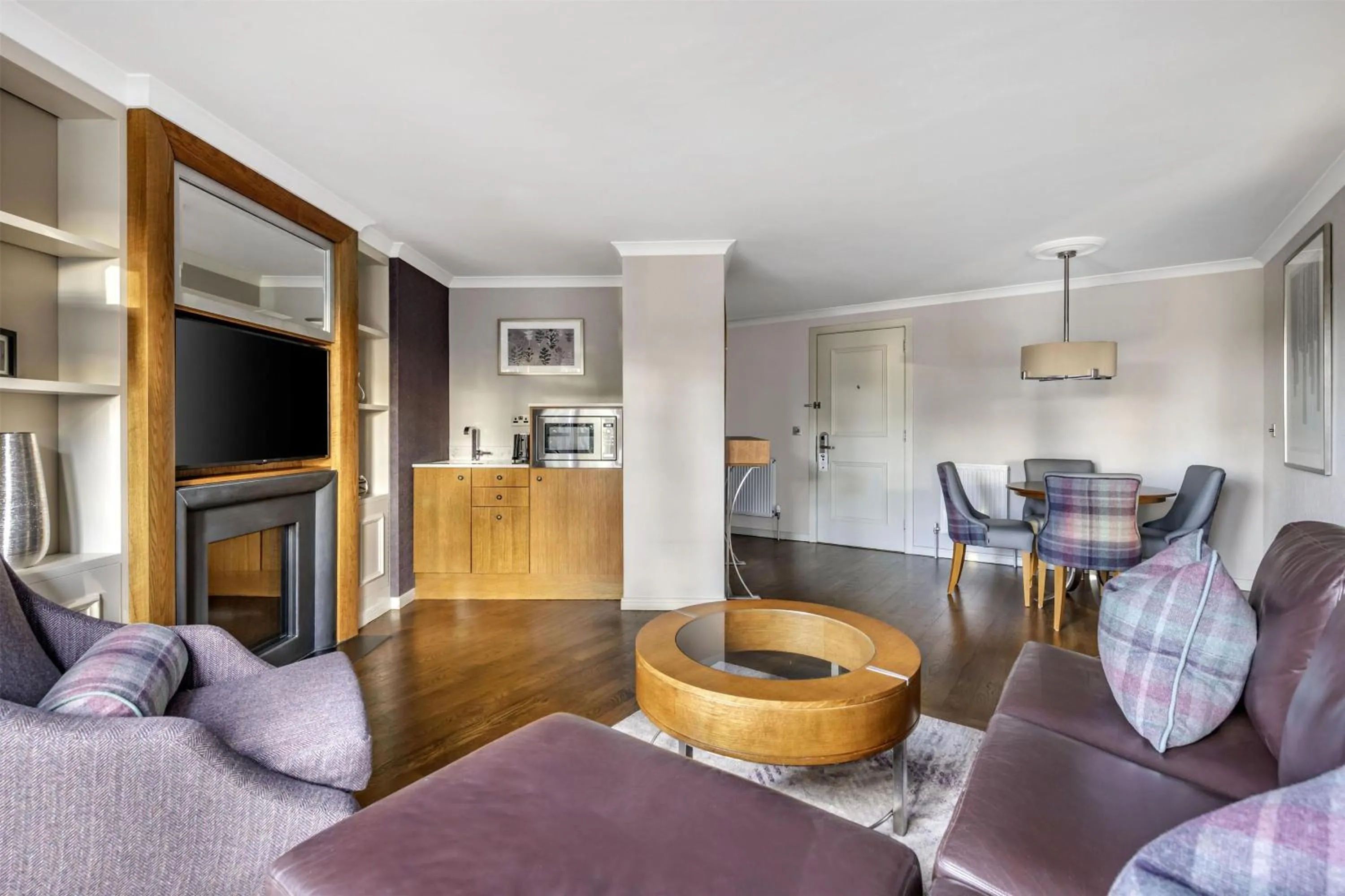 Living room in Hilton Grand Vacations Club Craigendarroch Suites Scotland