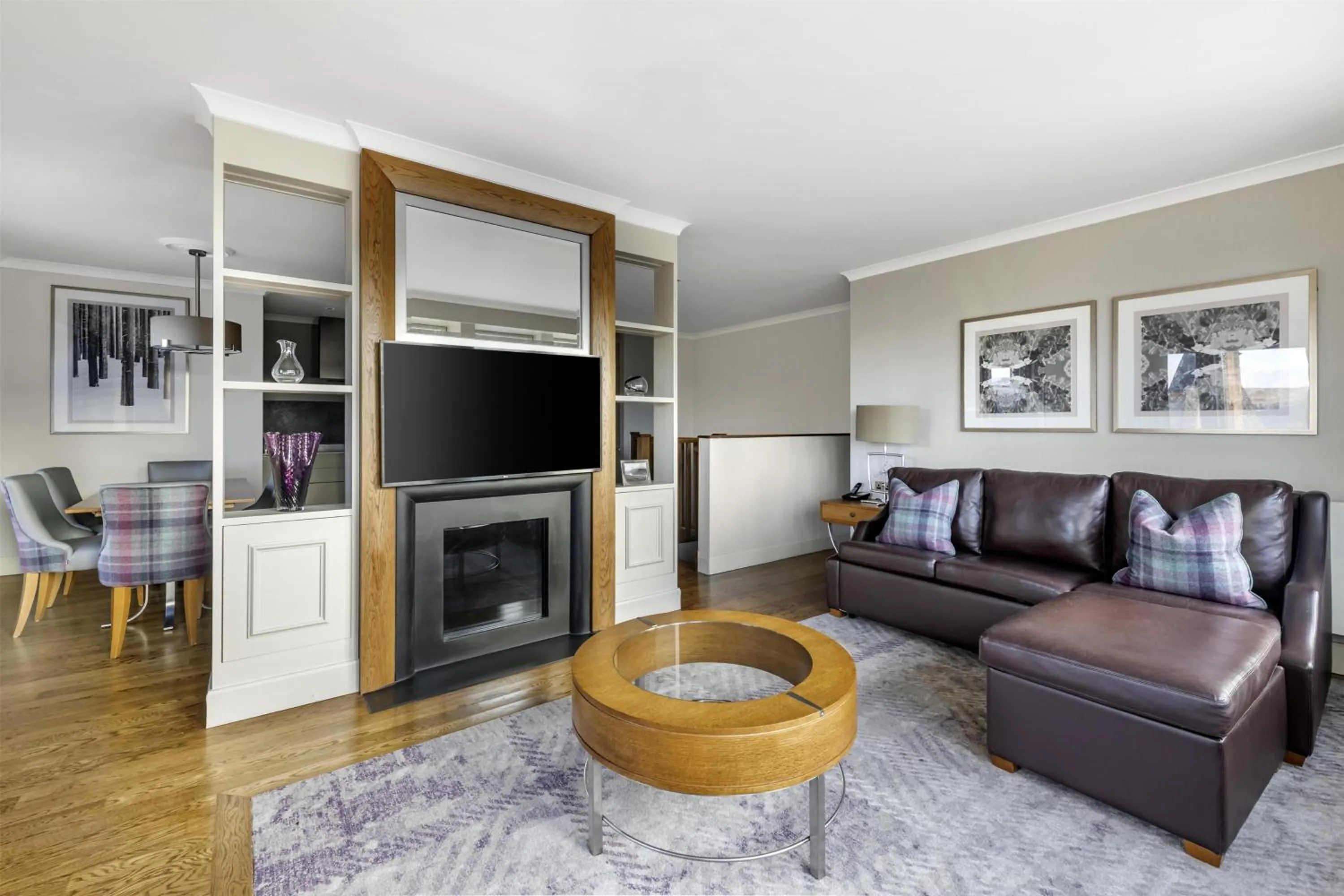 Living room in Hilton Grand Vacations Club Craigendarroch Suites Scotland