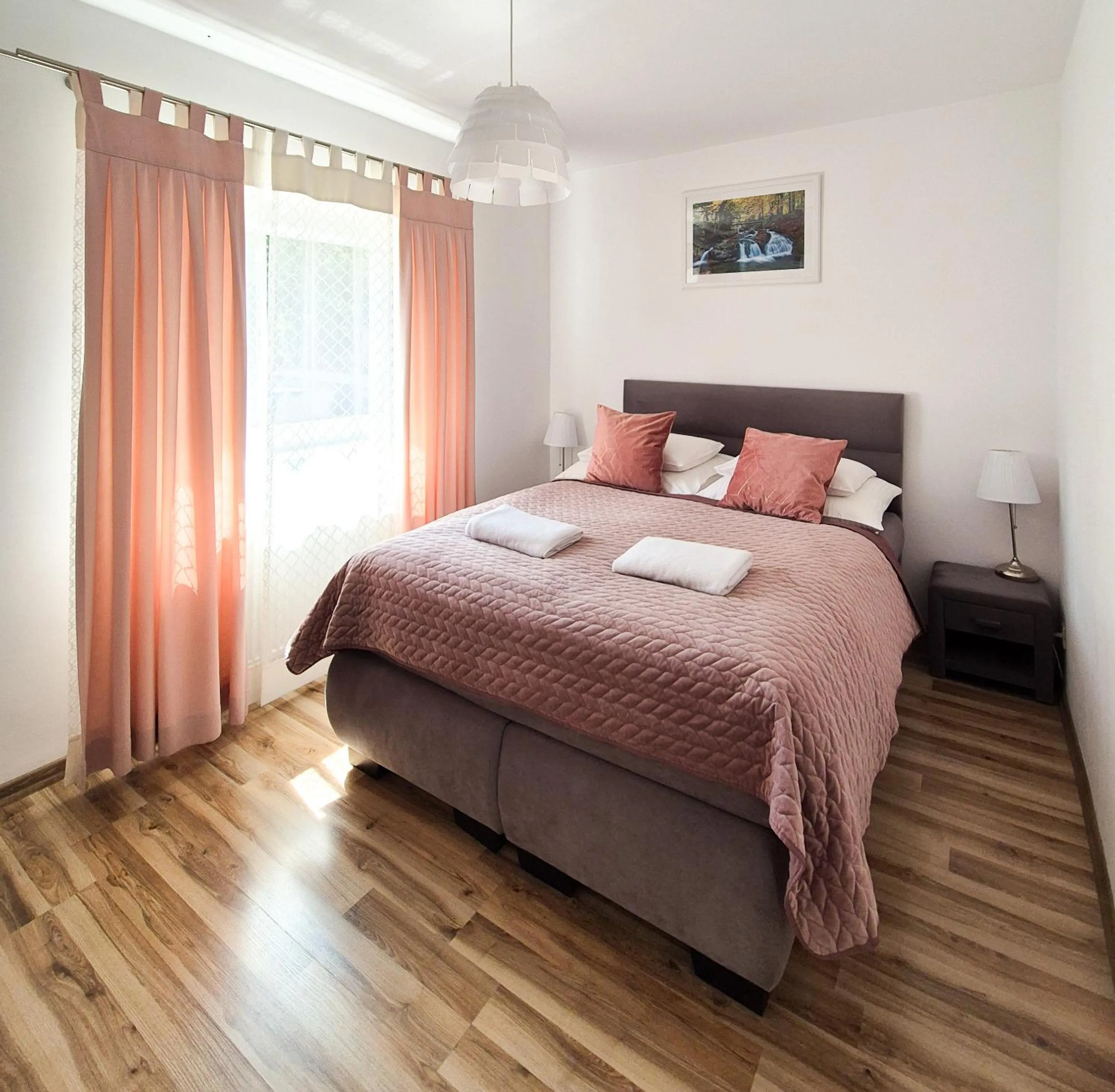 Bedroom, Bed in Apartamenty Alcatraz z jacuzzi