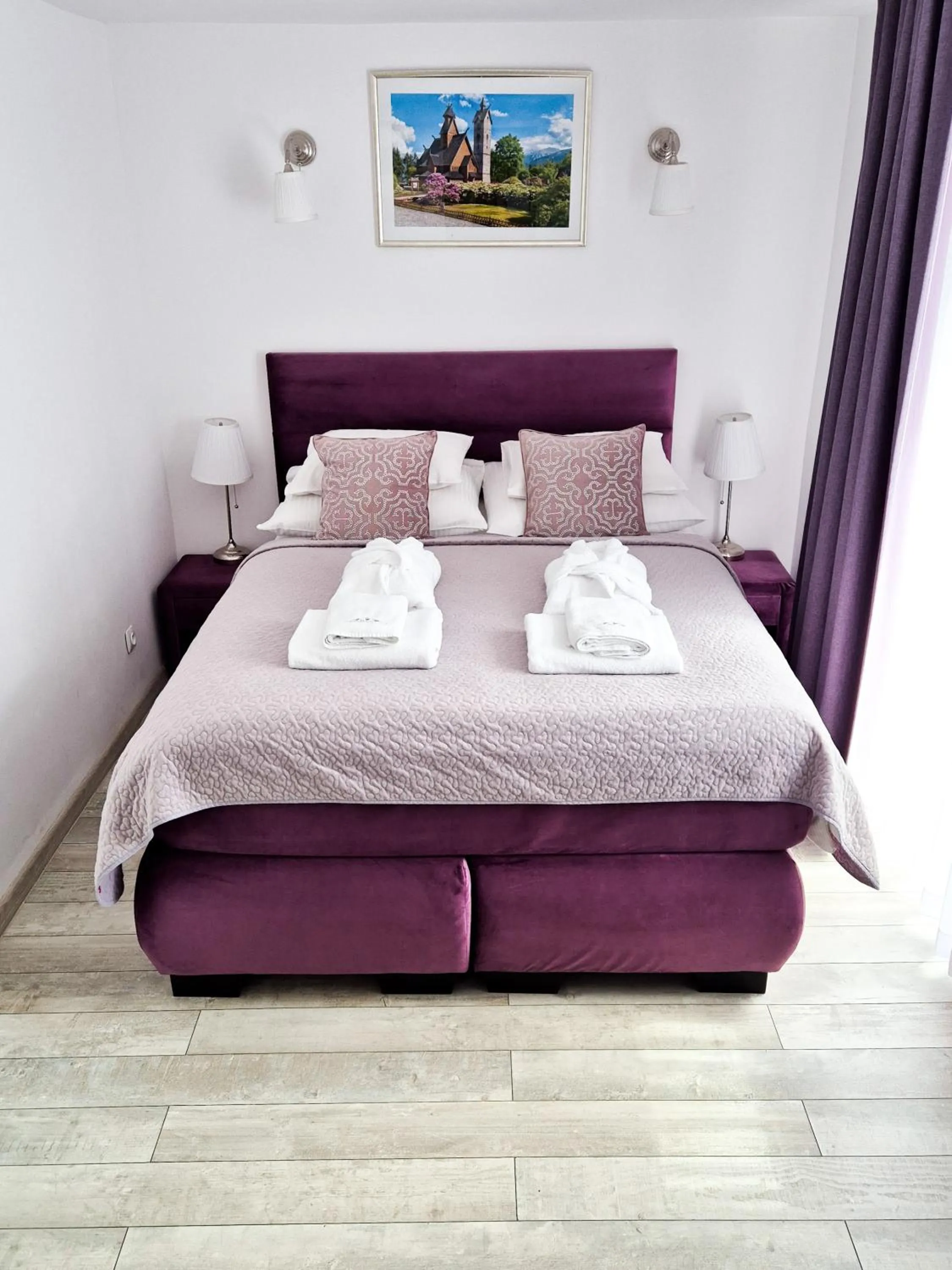 Bedroom, Bed in Apartamenty Alcatraz z jacuzzi