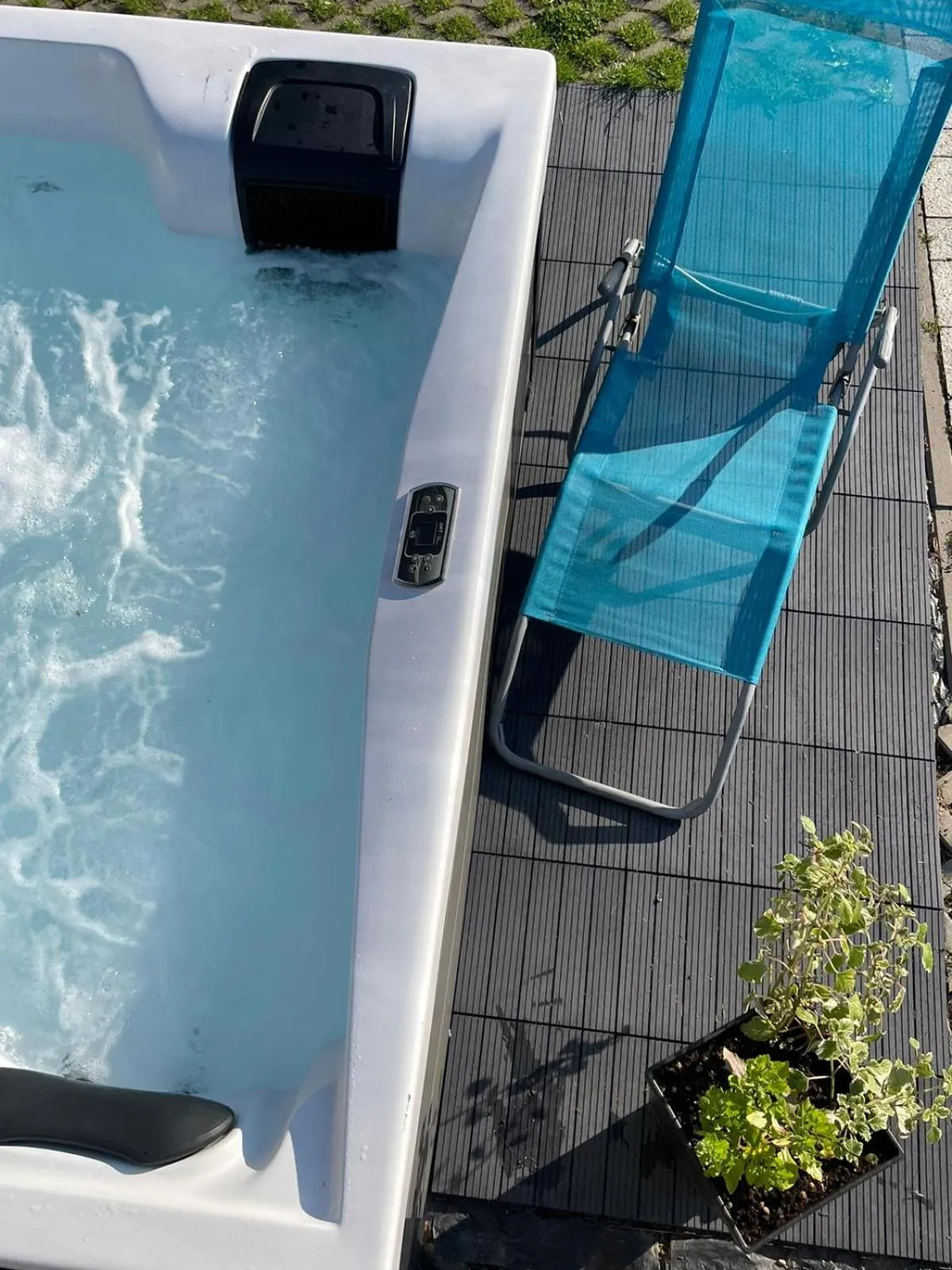 Hot Tub in Apartamenty Alcatraz z jacuzzi