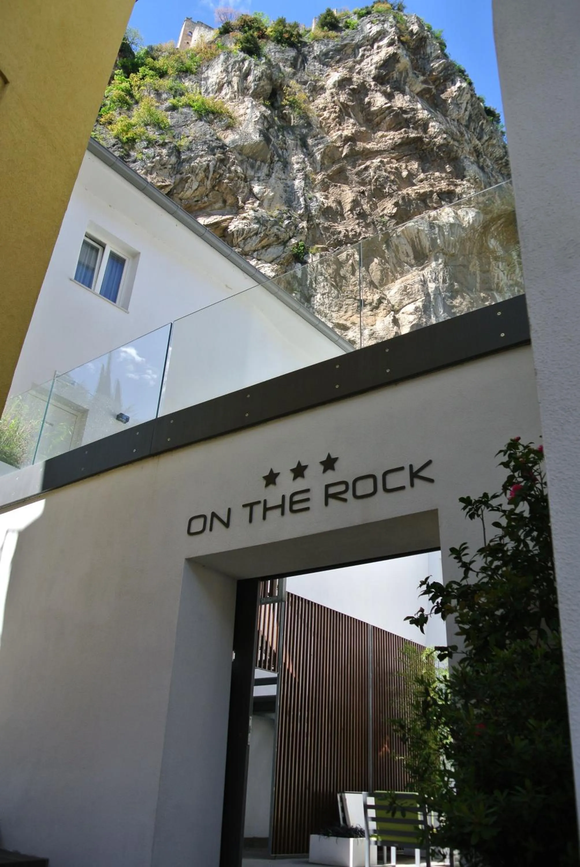 Facade/entrance in On The Rock