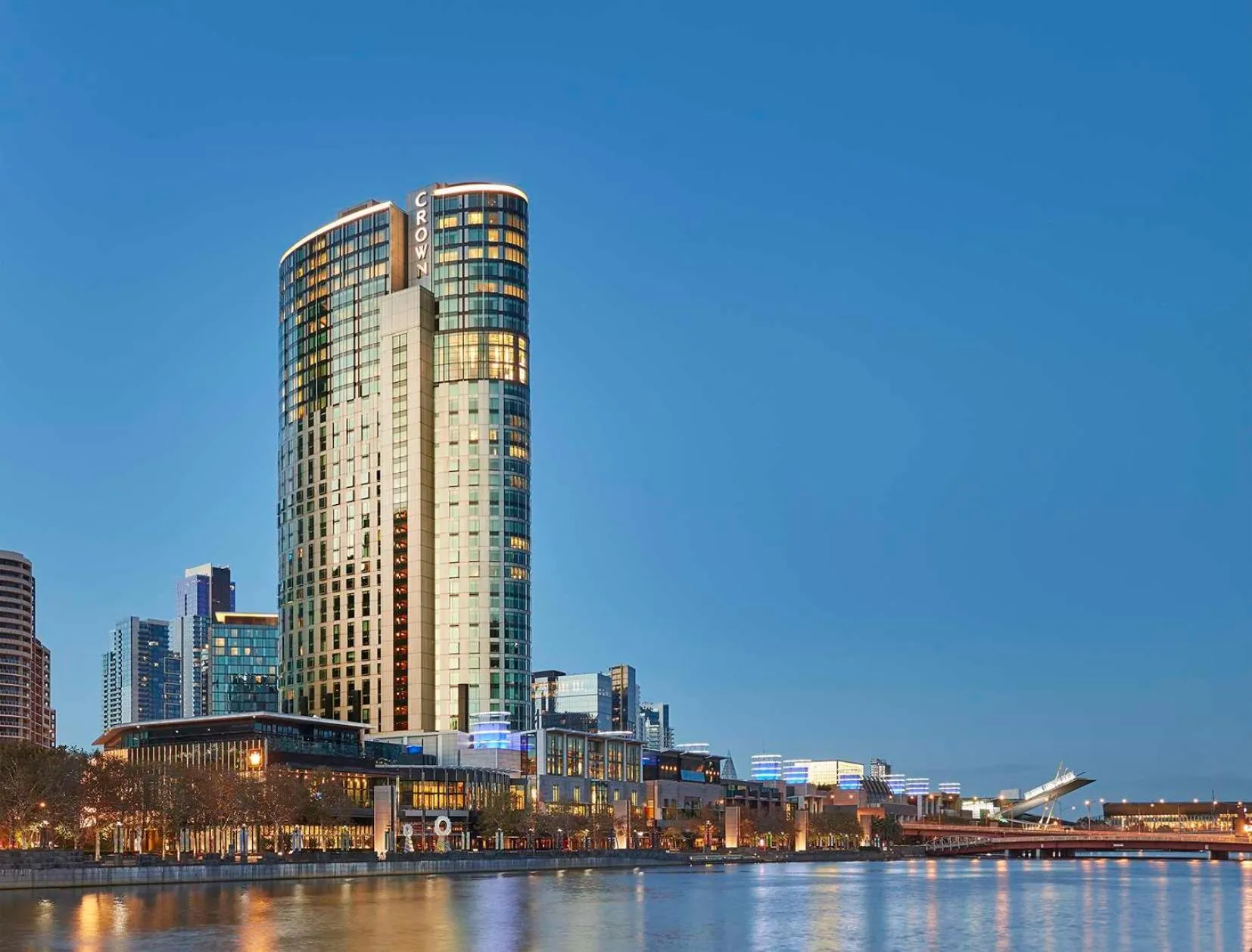 Property building in Crown Towers Melbourne