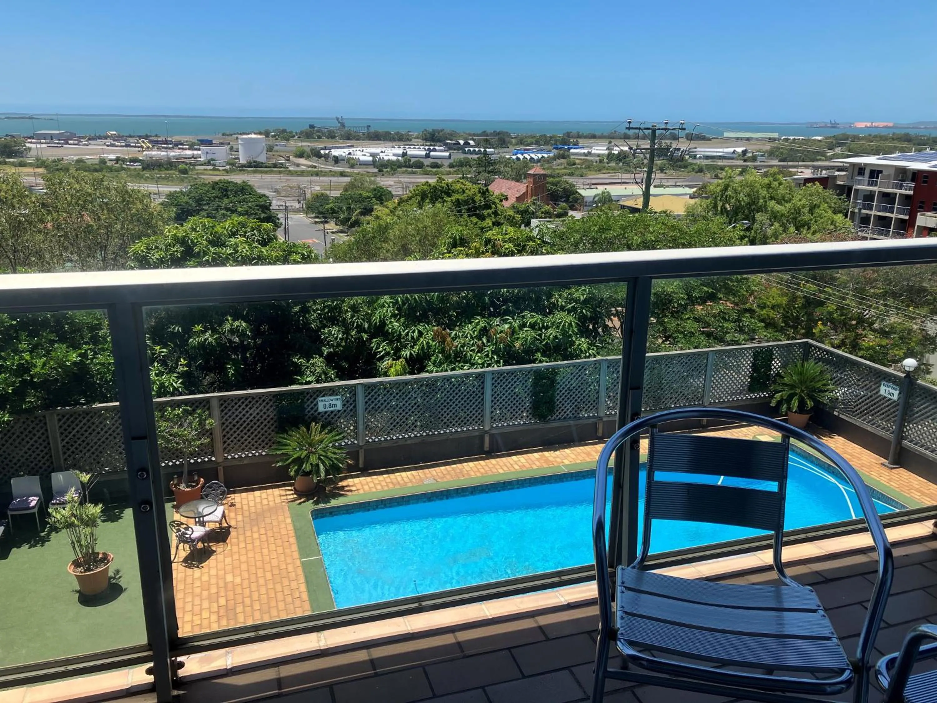 Balcony/Terrace in Highpoint International Hotel