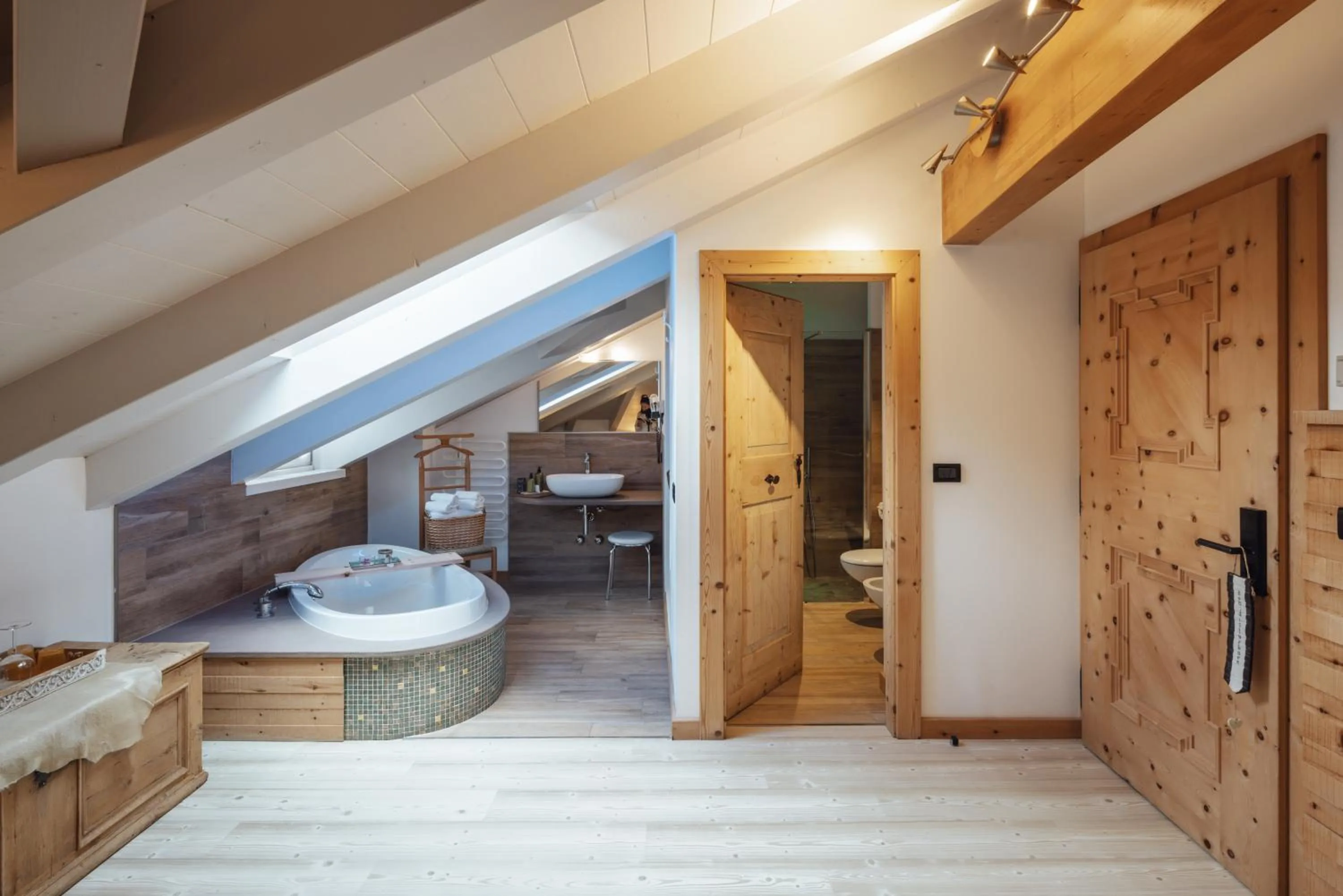 Shower in Bio Boutique Hotel Laurino