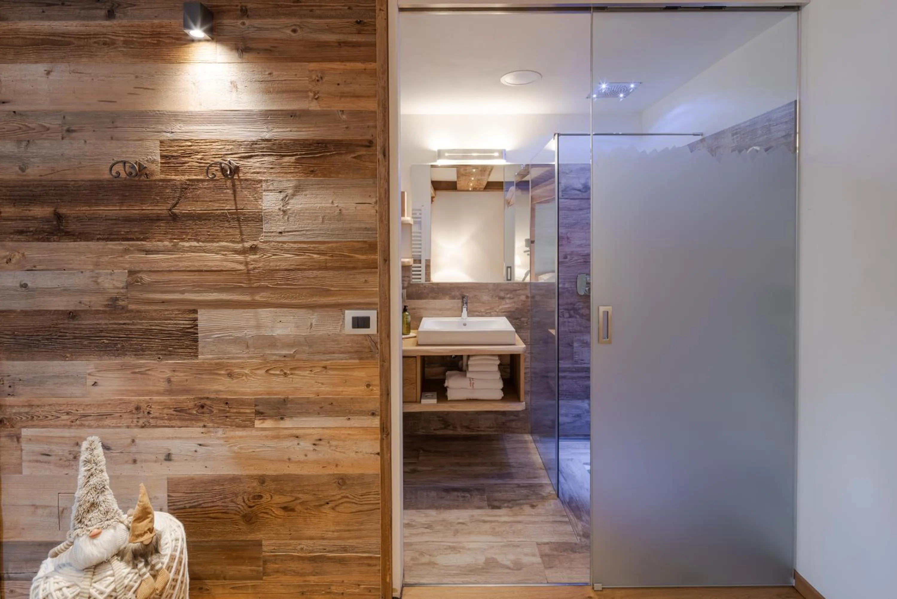 Shower in Bio Boutique Hotel Laurino