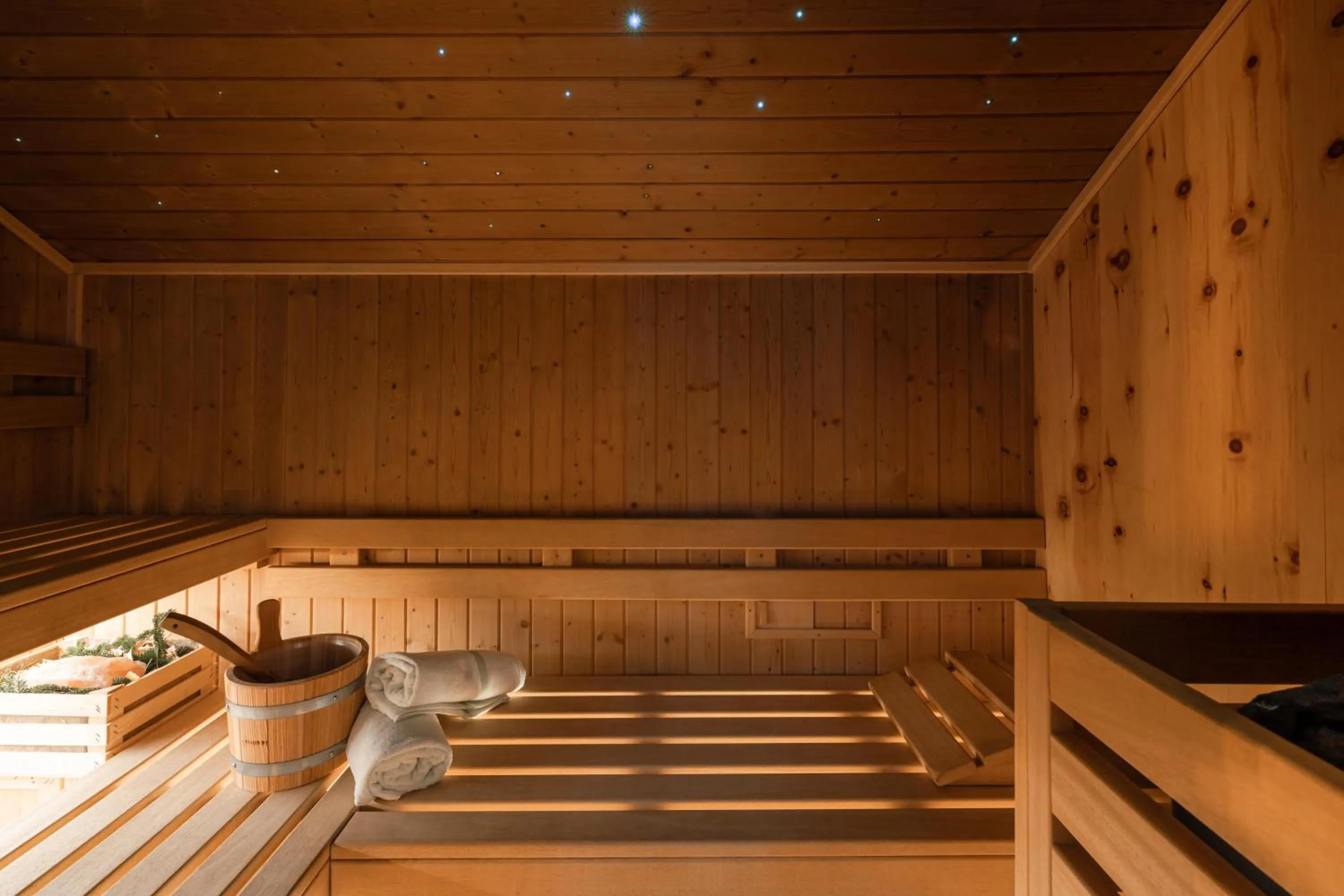 Sauna in Bio Boutique Hotel Laurino