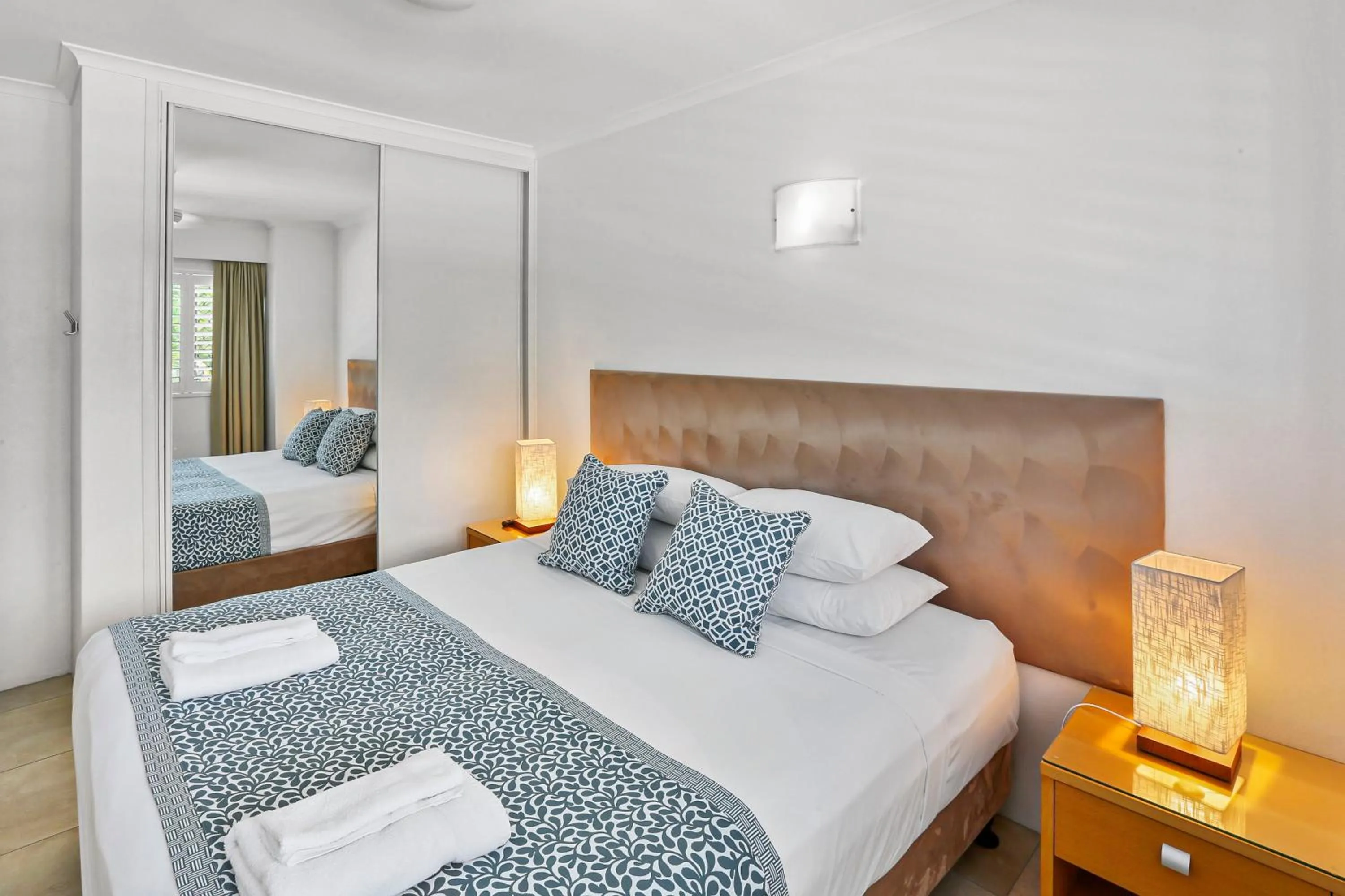 Bedroom, Bed in Agincourt Beachfront Apartments