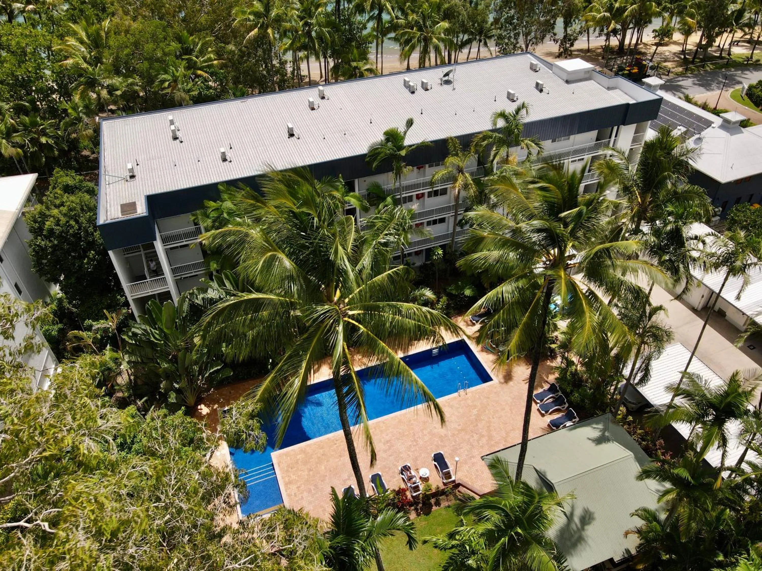 Bird's eye view in Agincourt Beachfront Apartments