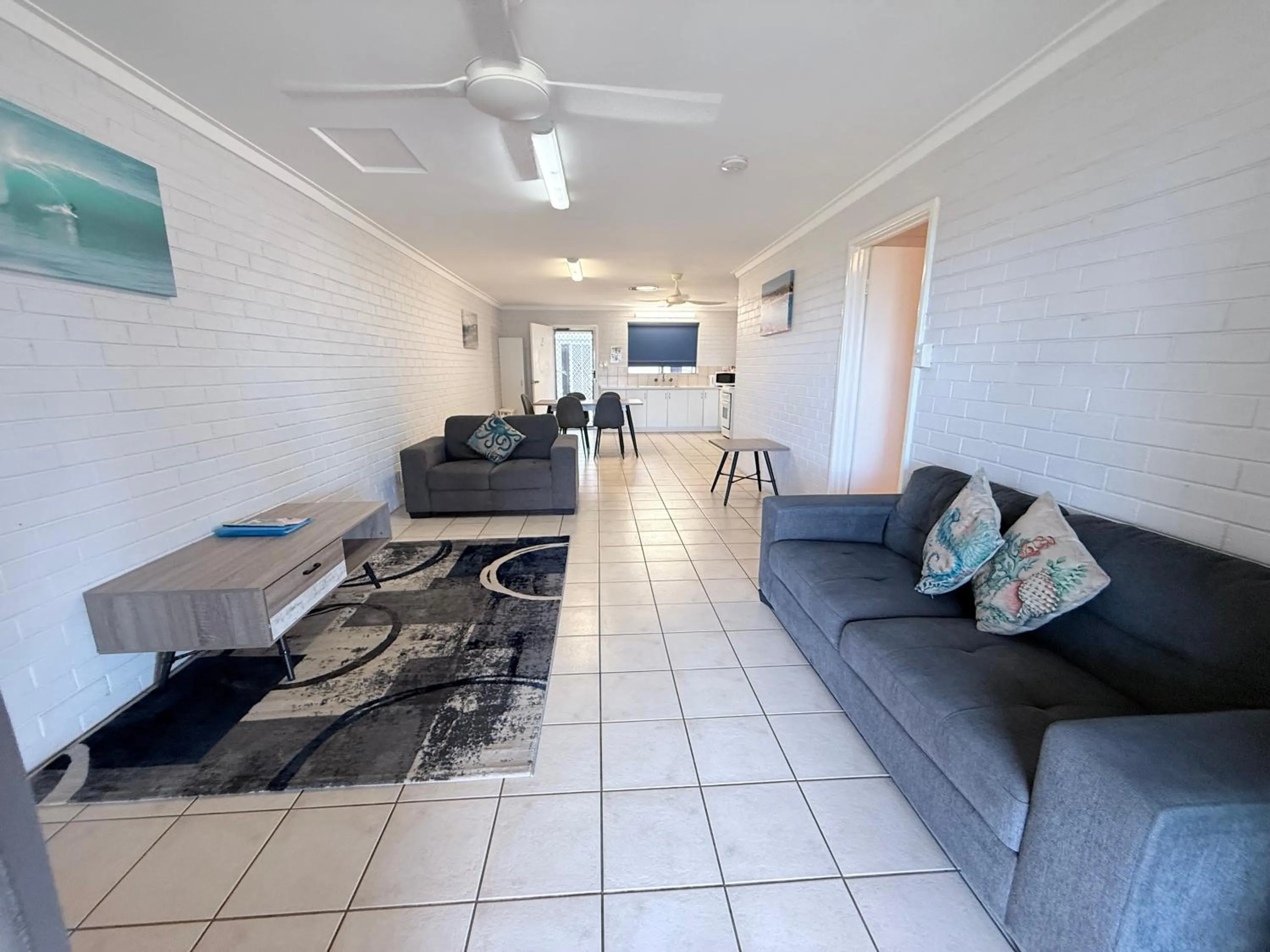 Seating area in Kalbarri Seafront Villas
