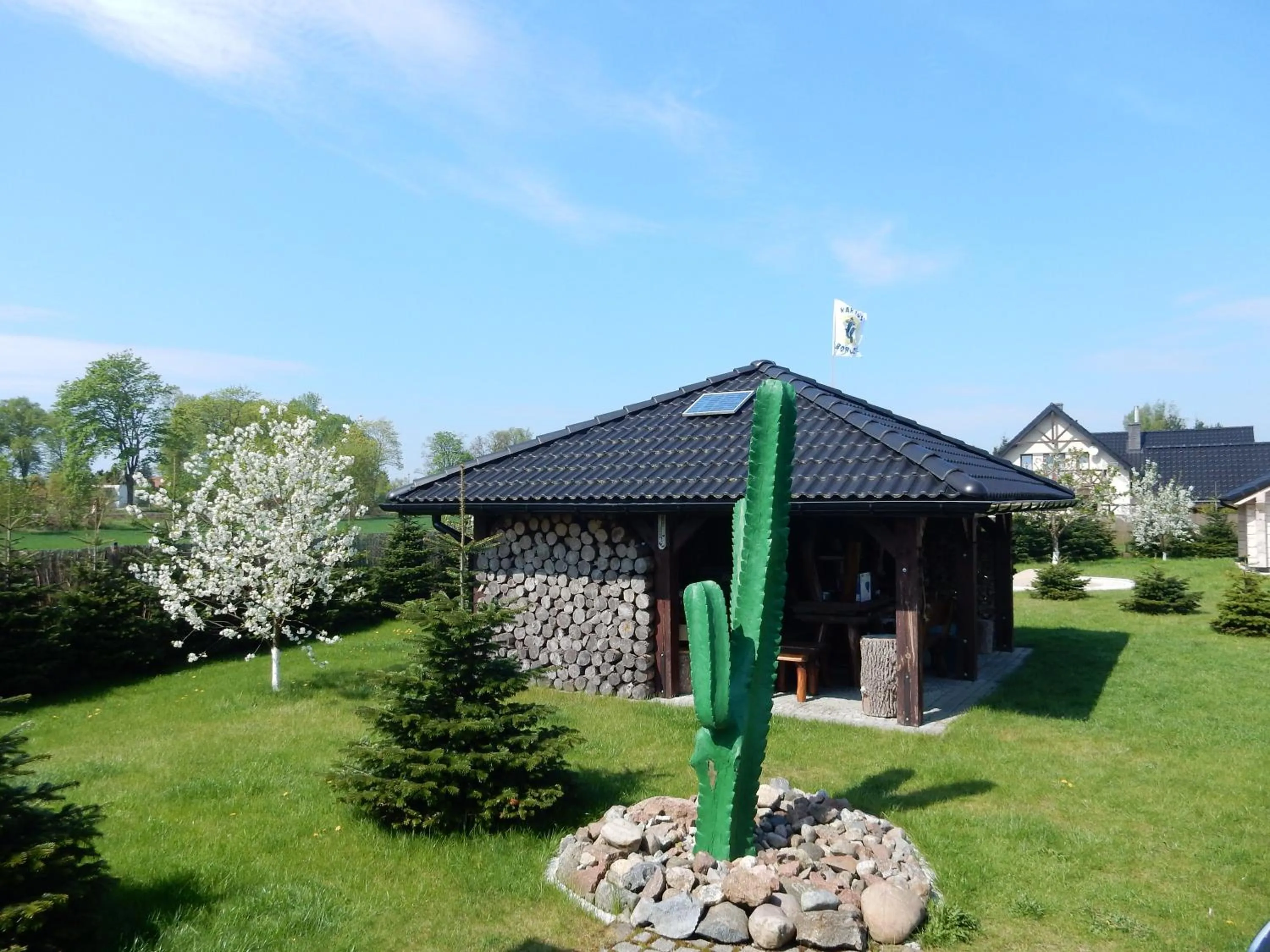 BBQ facilities in Domki Kaktus