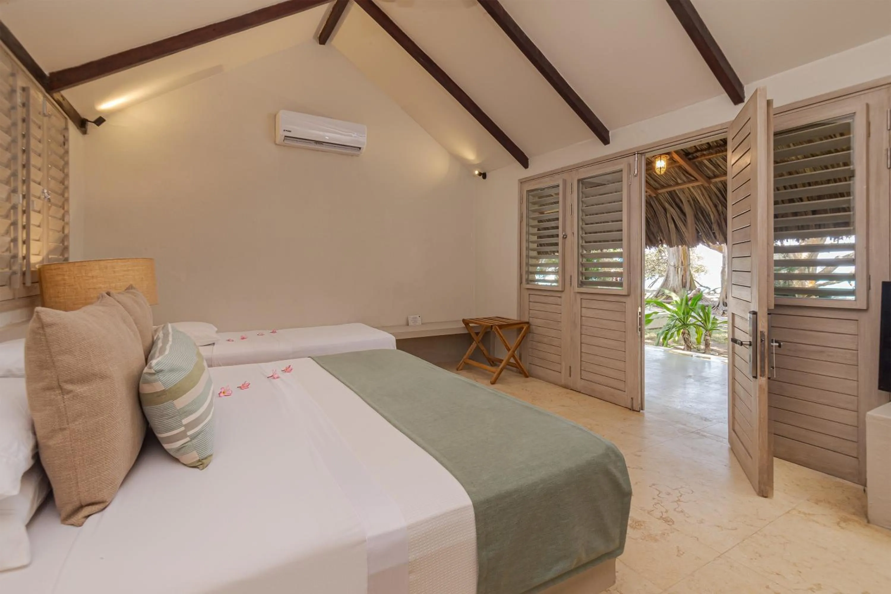 Bed in Hotel San Pedro de Majagua