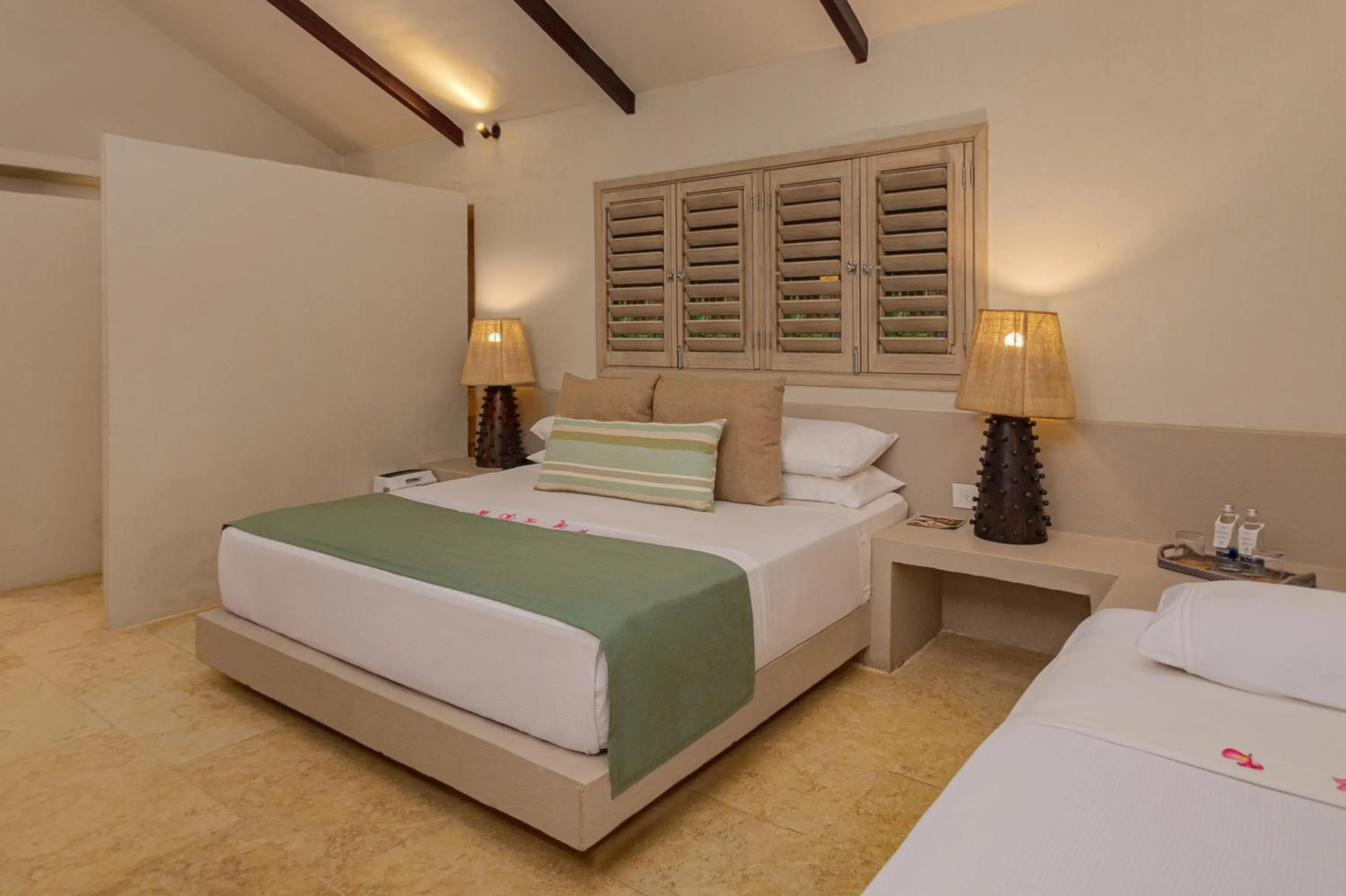 Bed in Hotel San Pedro de Majagua