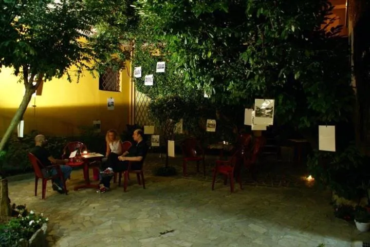 Patio in Albergo Corona