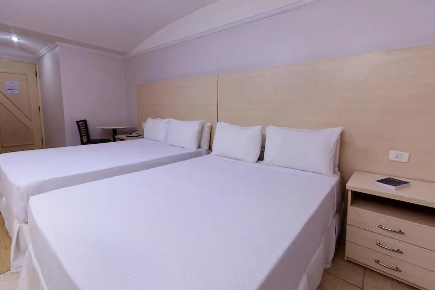 Bedroom, Bed in Fênix Hotel Moema