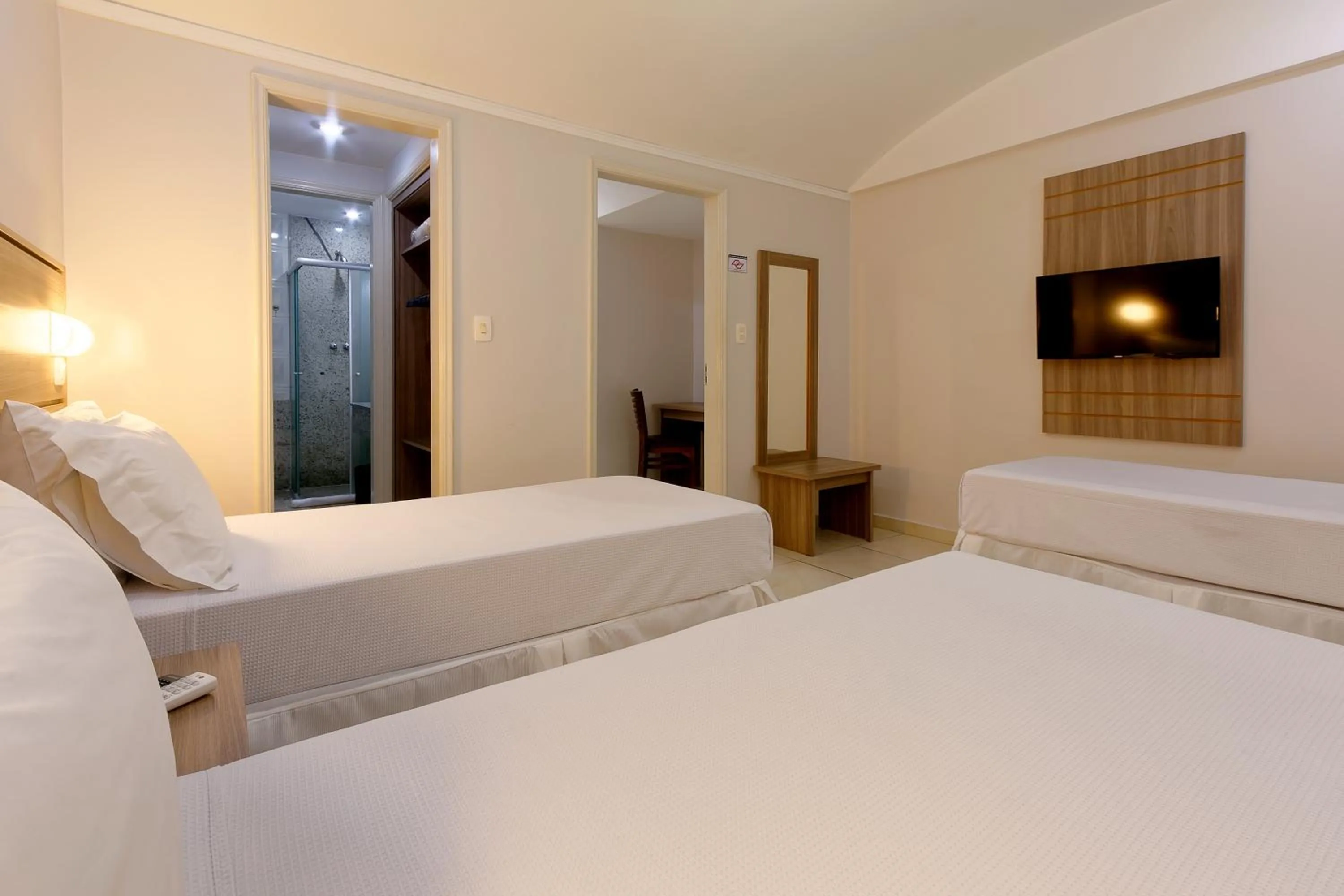 Bedroom, Bed in Fênix Hotel Moema