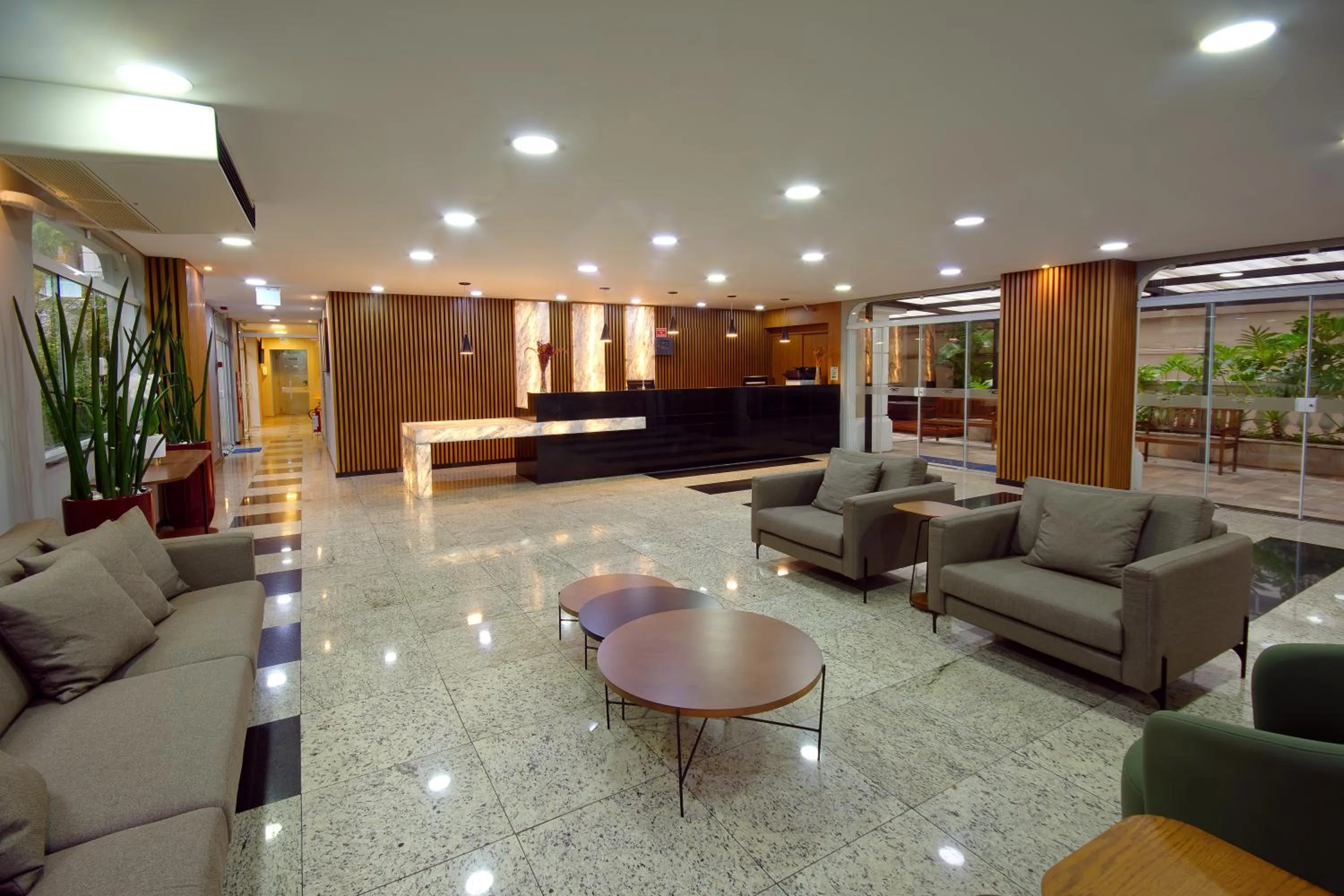 Lobby or reception in Fênix Hotel Moema