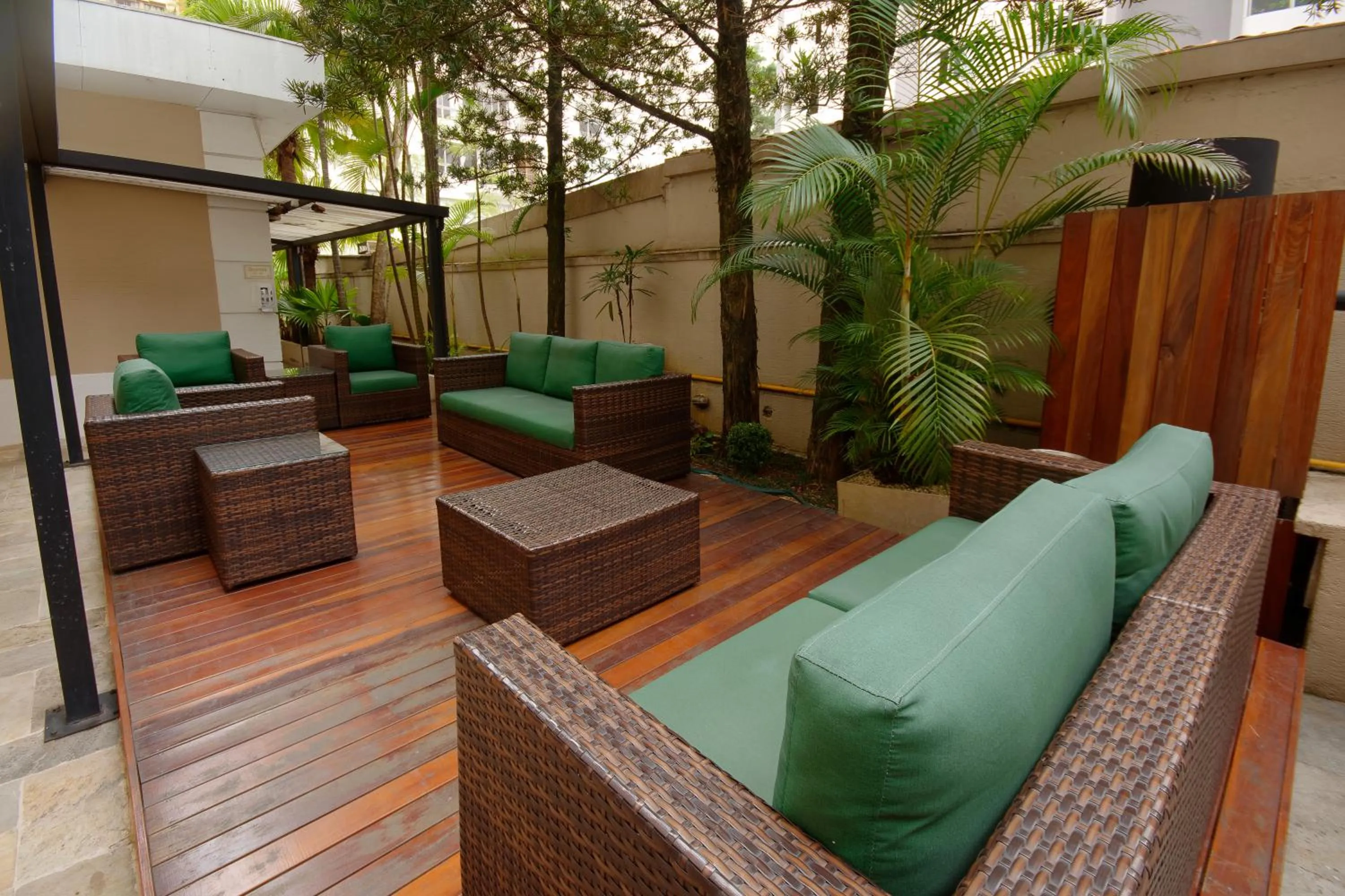 Garden in Fênix Hotel Moema