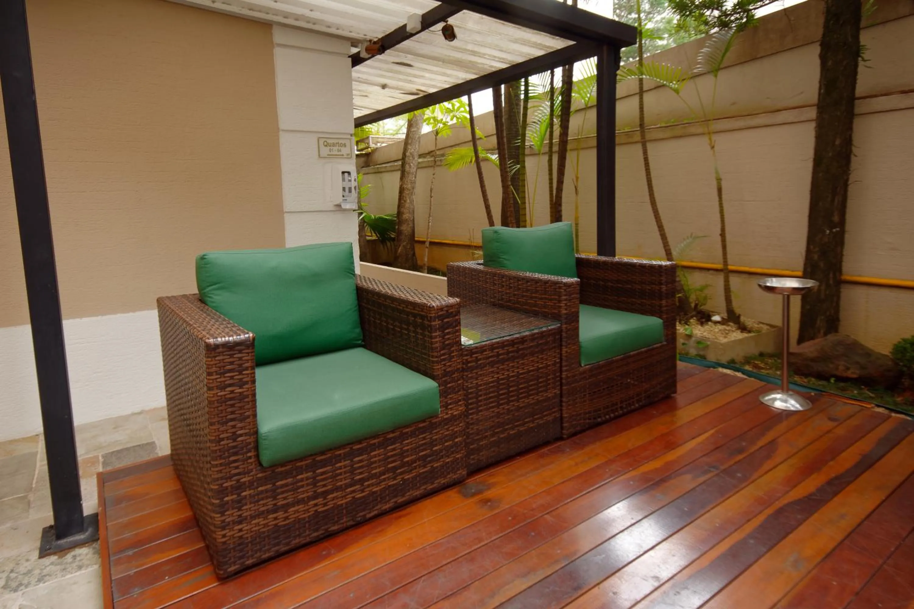 Garden in Fênix Hotel Moema