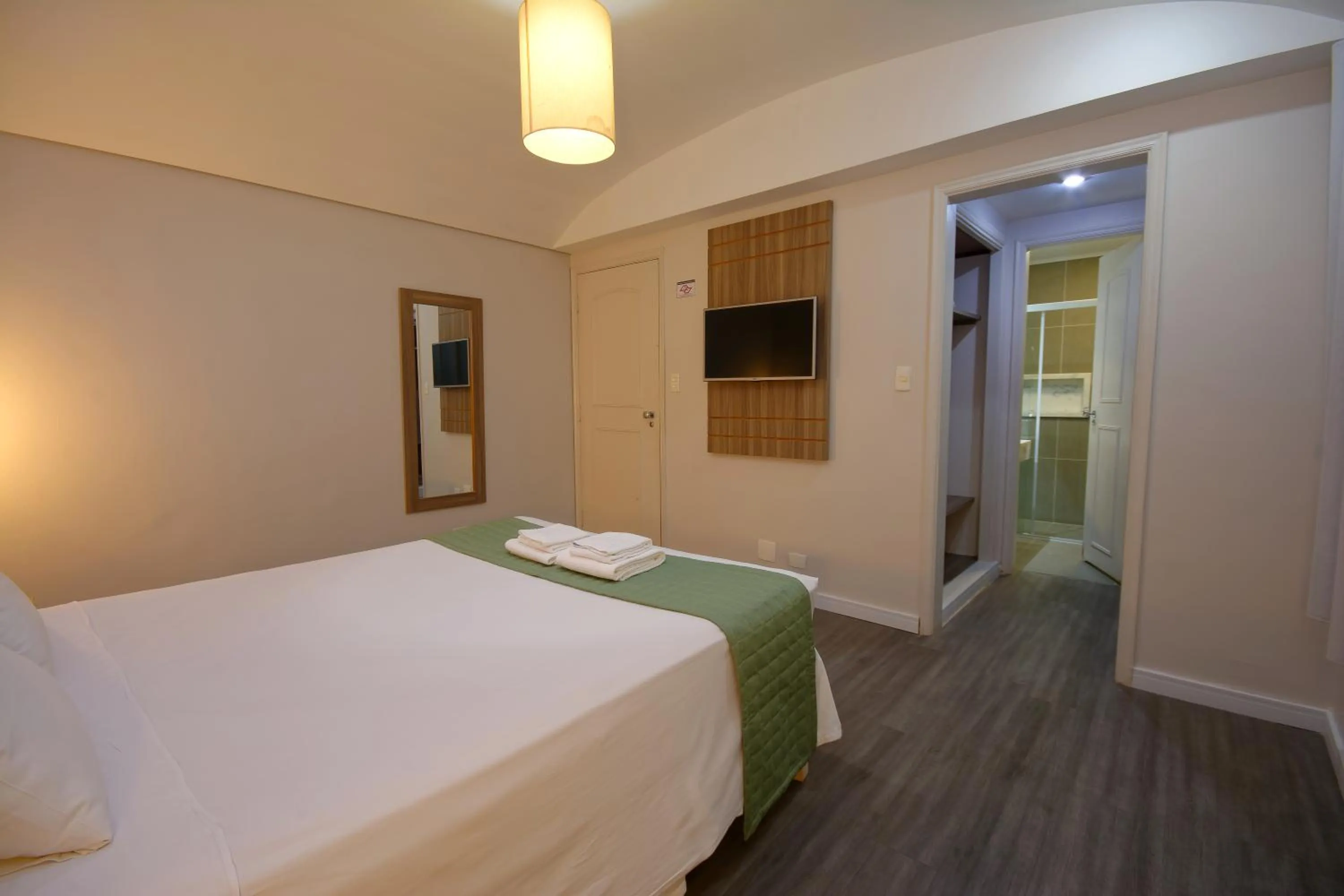 Bedroom, Bed in Fênix Hotel Moema