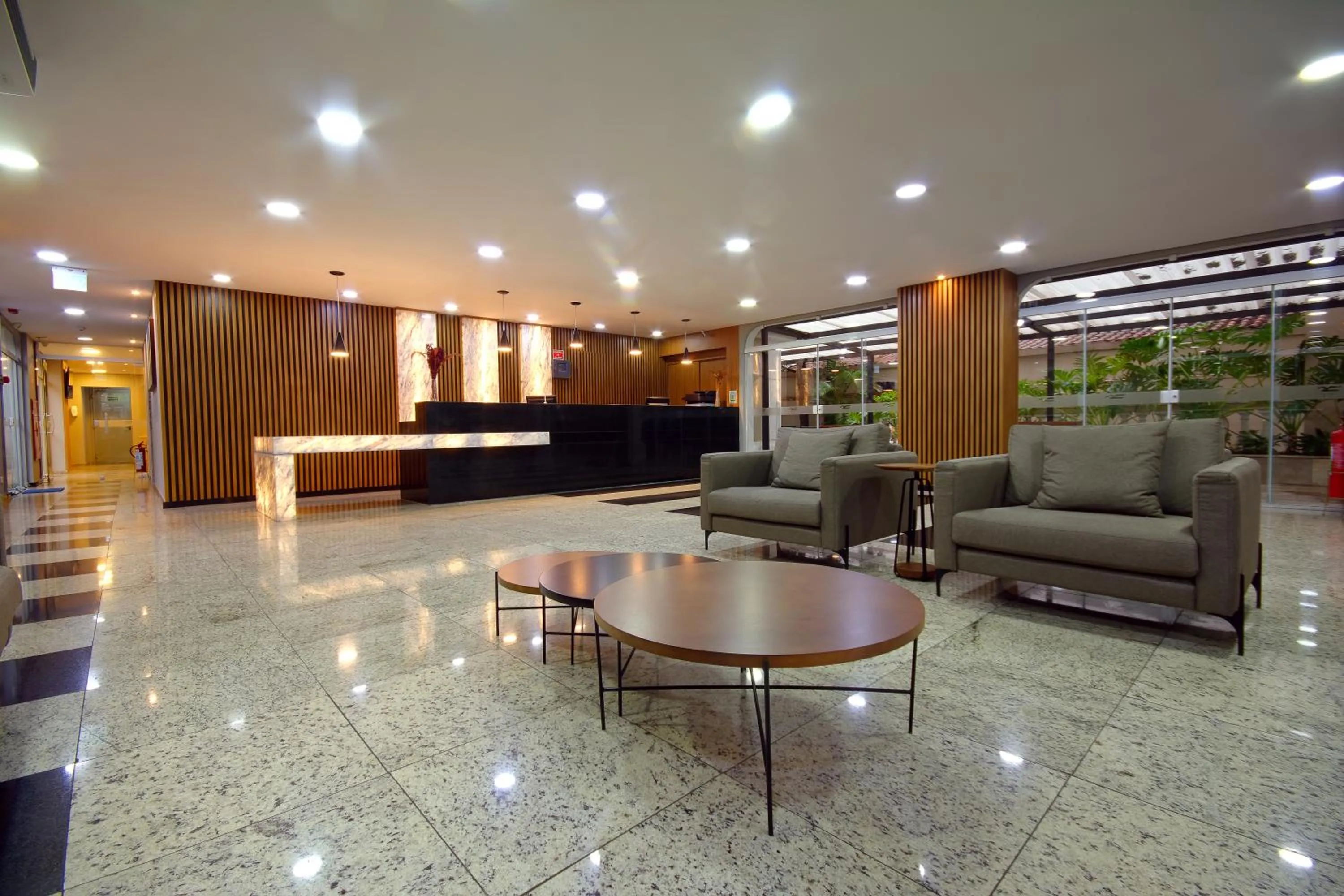Lobby or reception in Fênix Hotel Moema