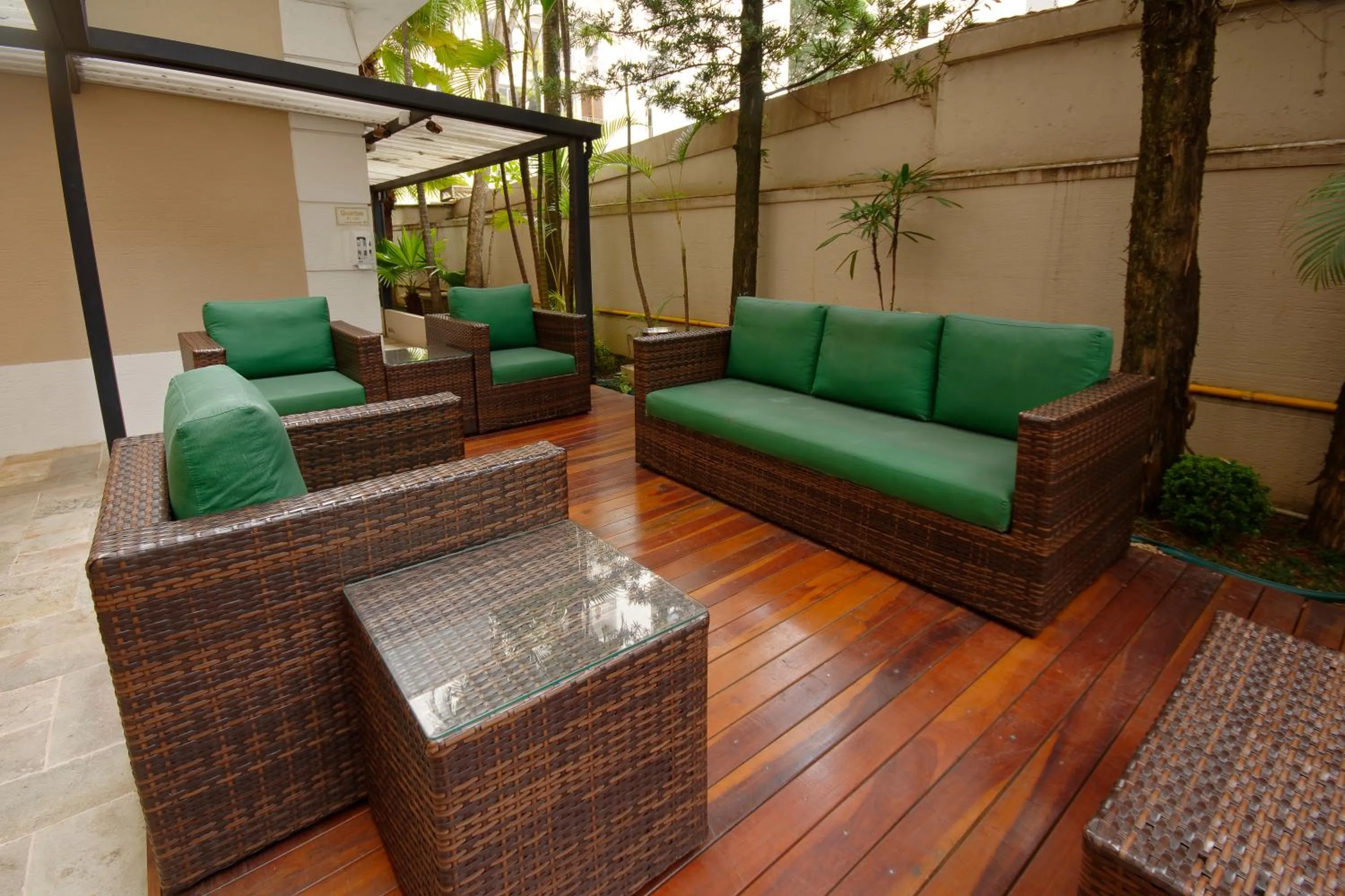 Garden in Fênix Hotel Moema