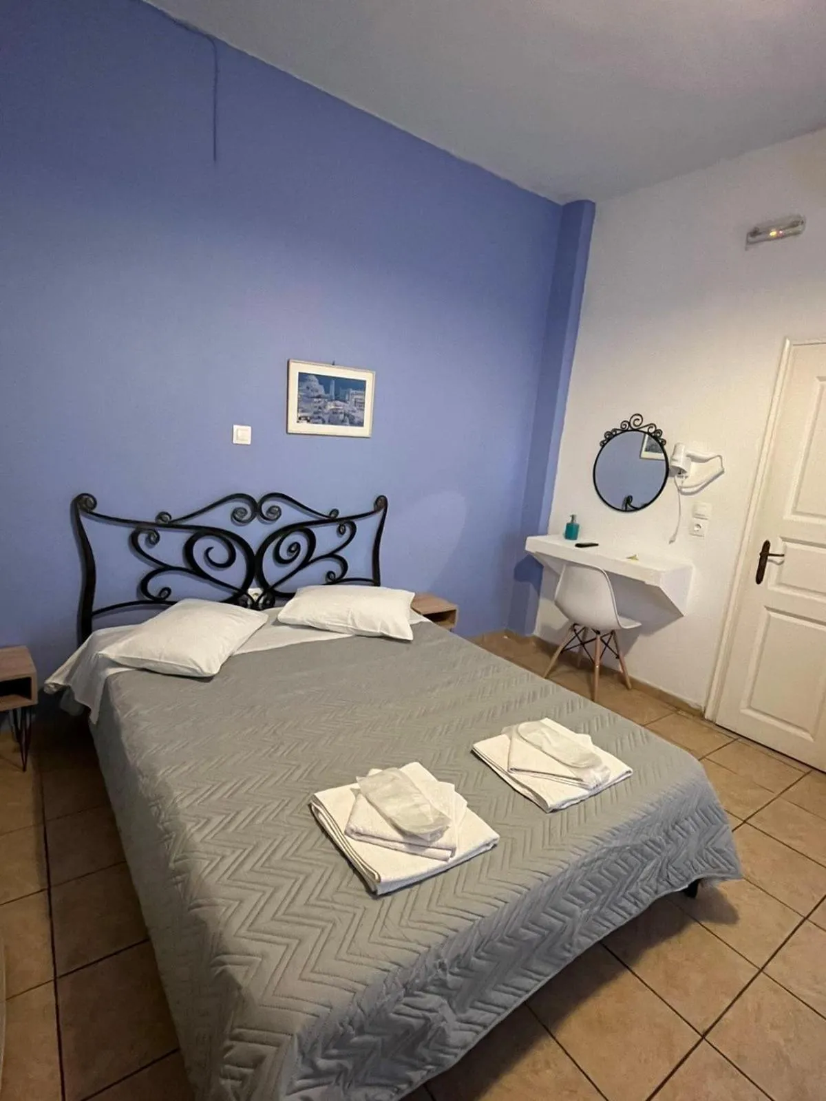 Property building, Bed in Stella Nomikou Apartments