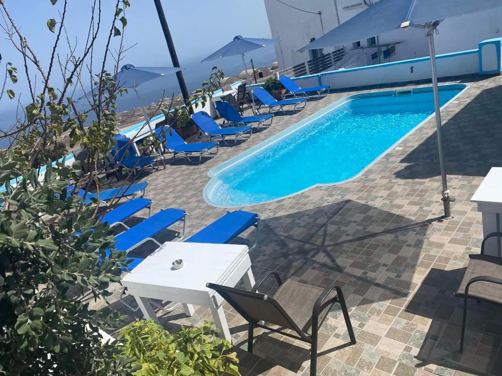 Patio in Stella Nomikou Apartments