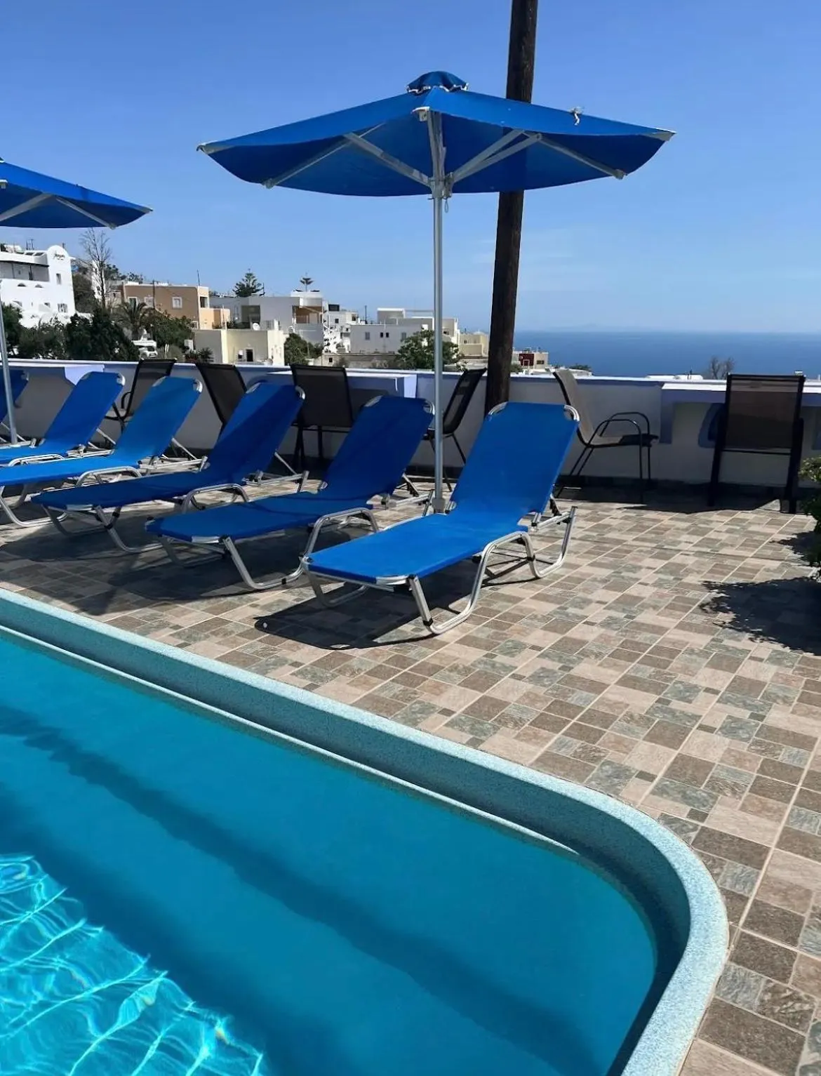 Patio in Stella Nomikou Apartments