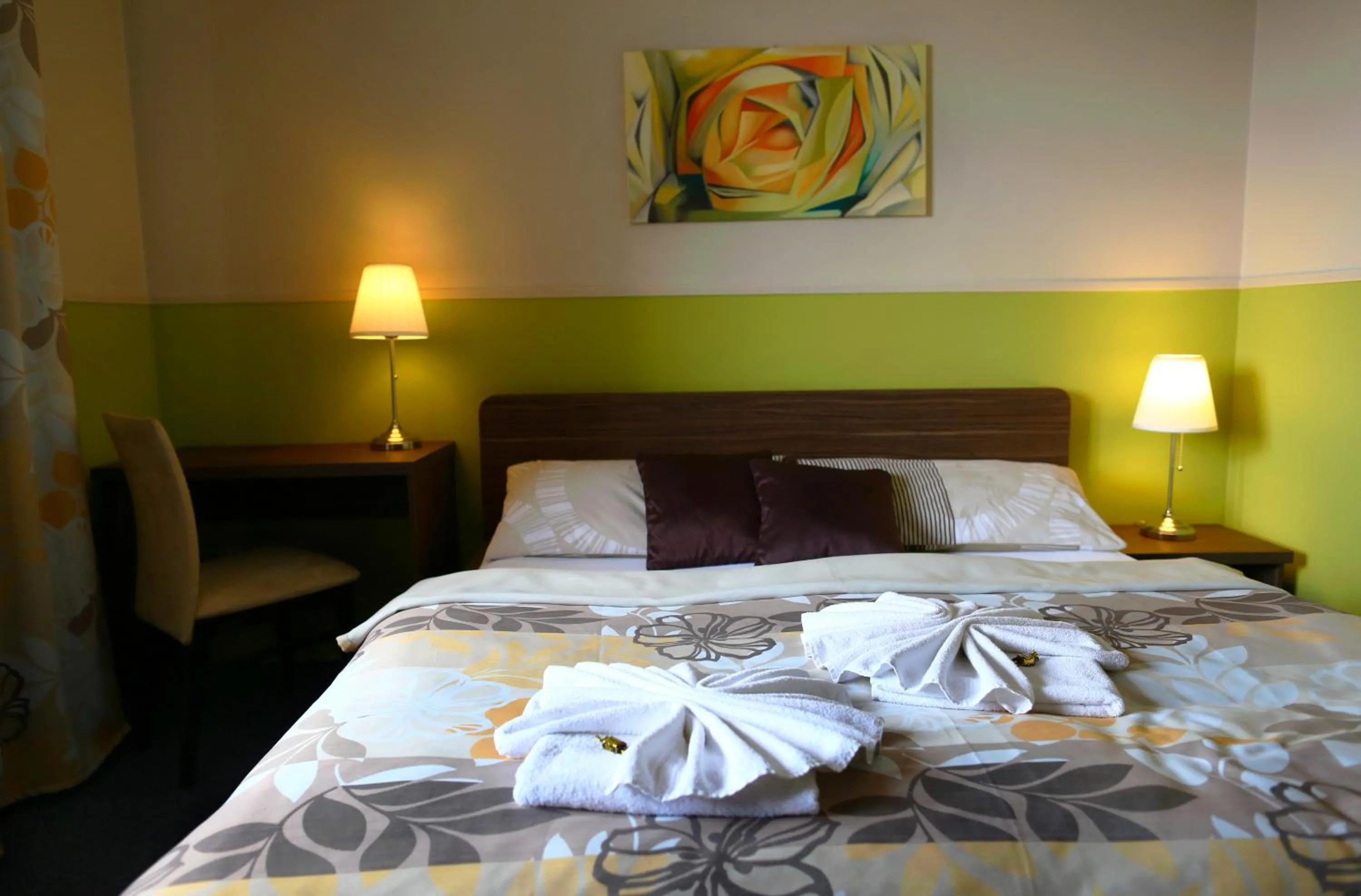 Decorative detail, Bed in Penzion Tofi