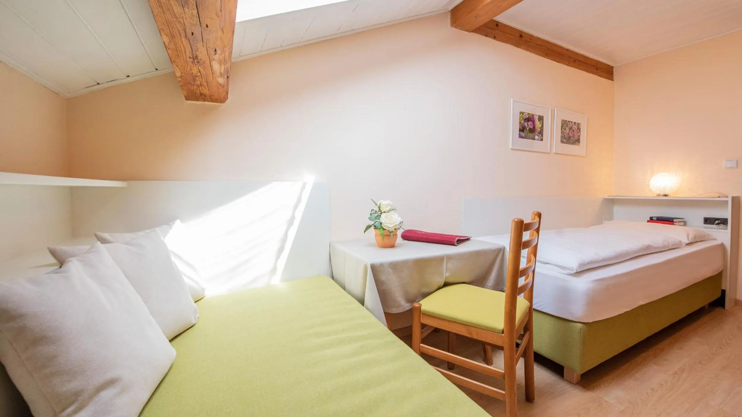 Bedroom, Bed in Pension Sandhofer