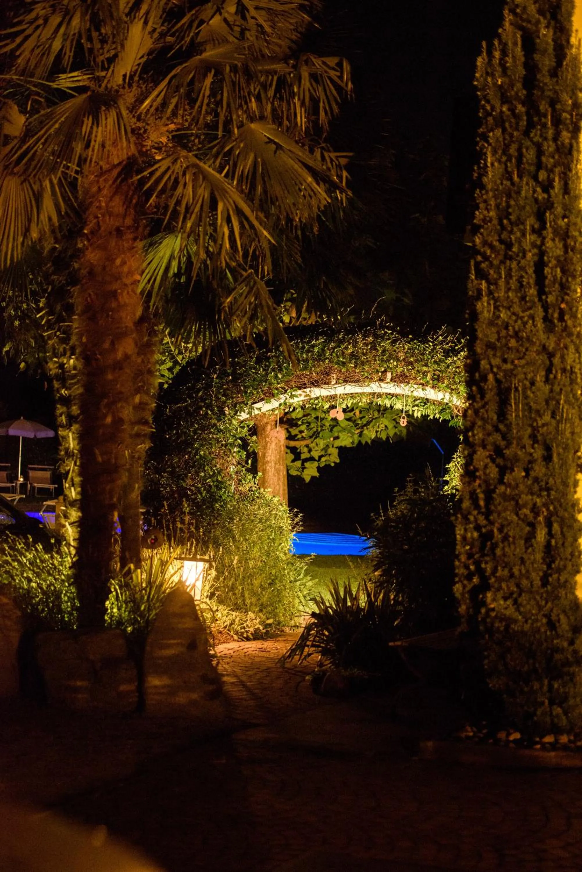 Garden in Pension Sandhofer