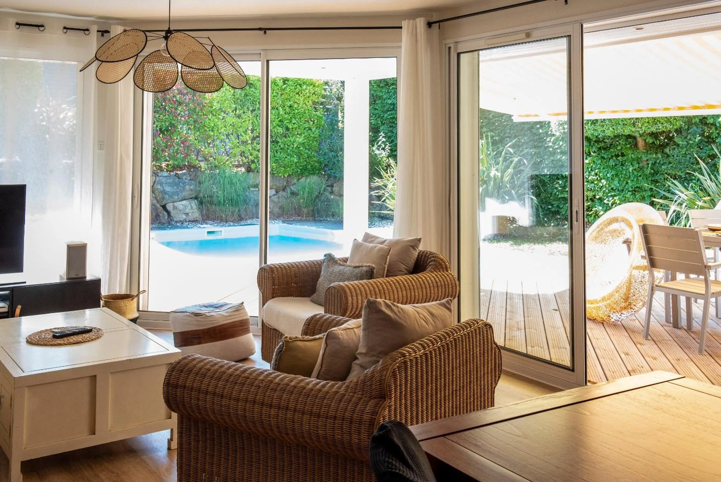 Pool view in Oasis Les Jardins des Sables d'Olonne