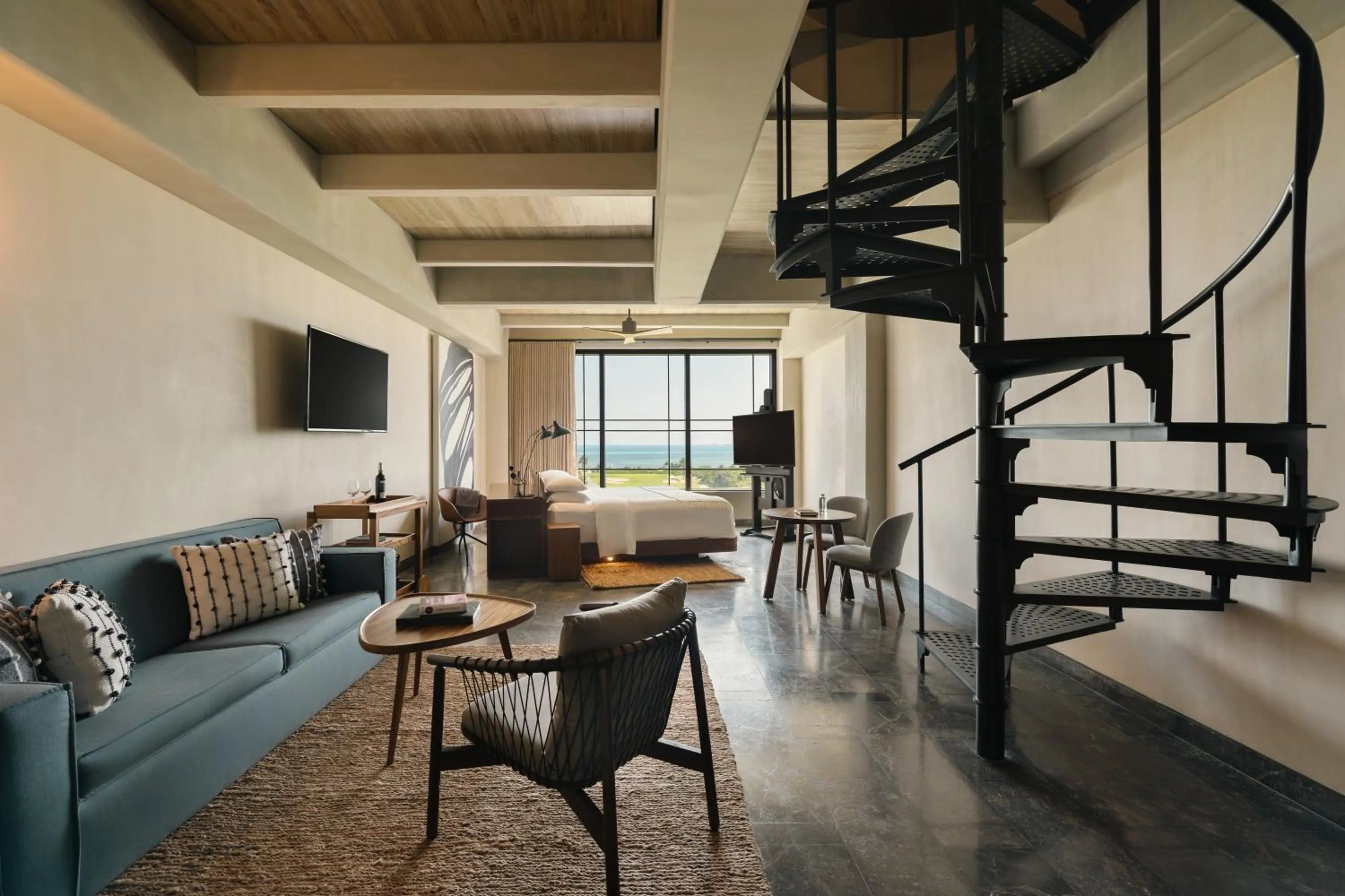 Living room in Atelier Playa Mujeres- Adults Only - All Inclusive Resort