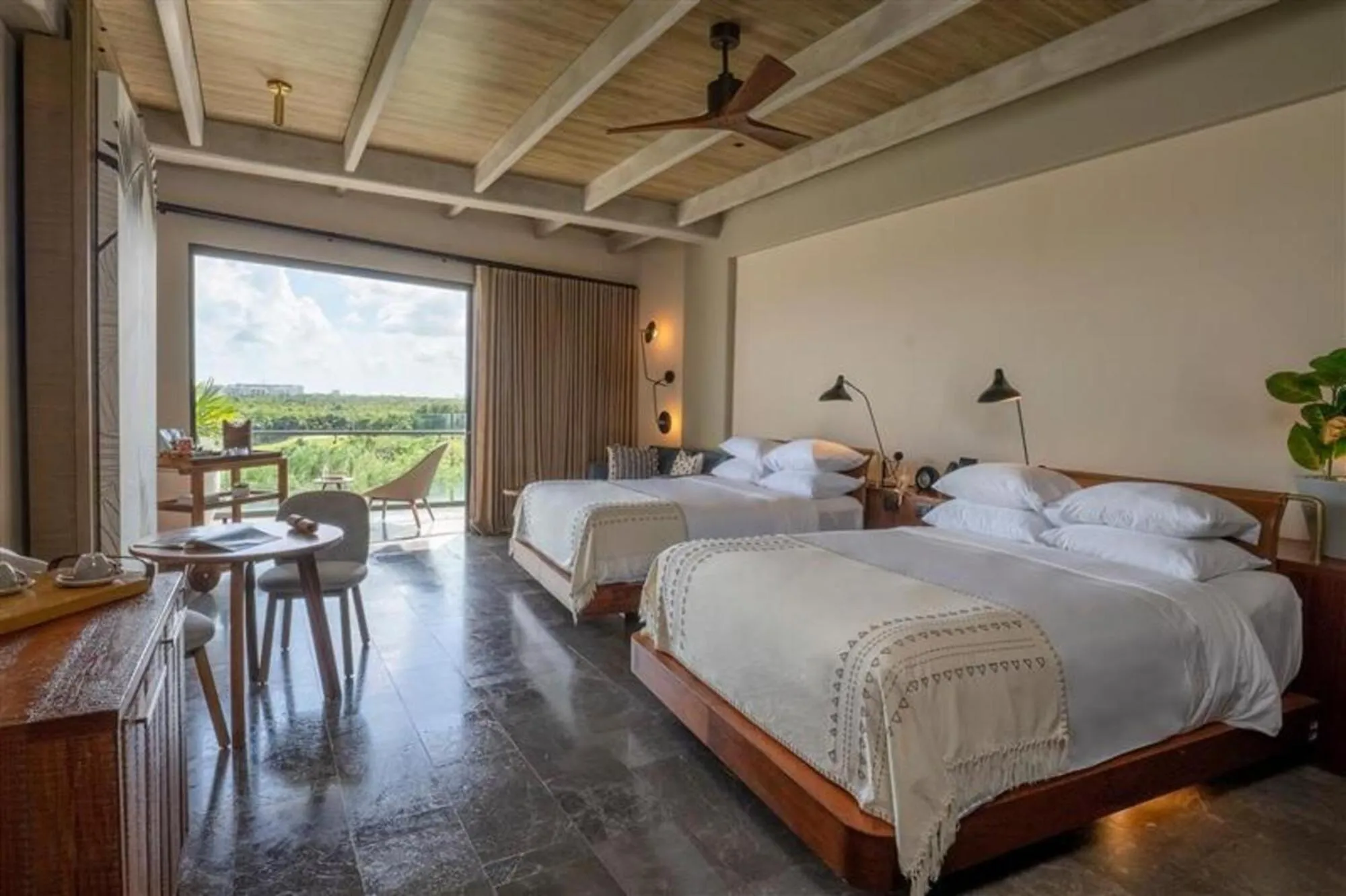 Bed in Atelier Playa Mujeres- Adults Only - All Inclusive Resort