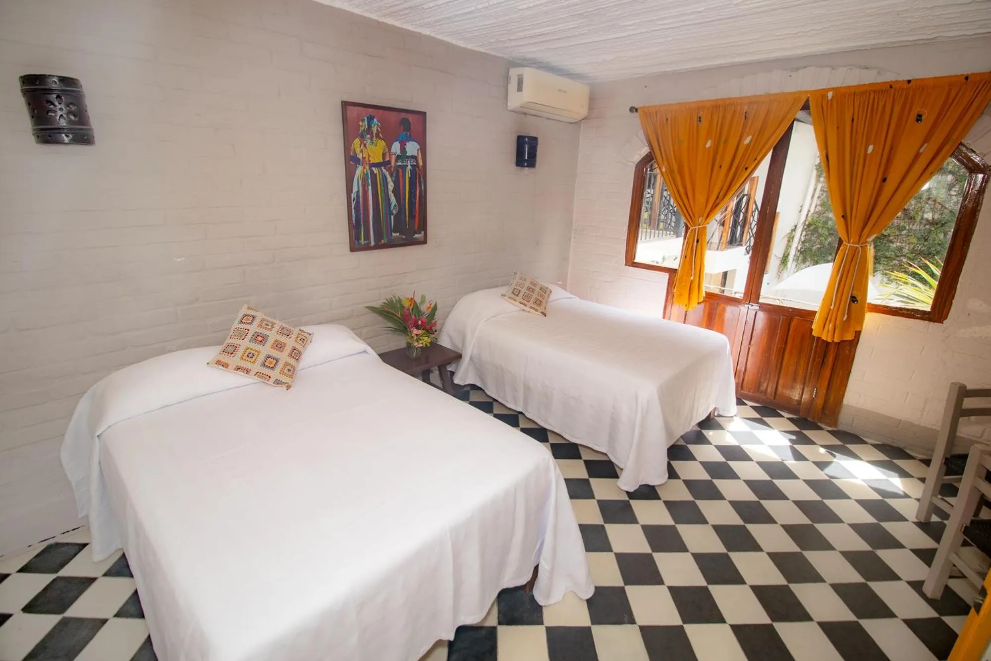 Bed in Hotel Hacienda de Vallarta Centro