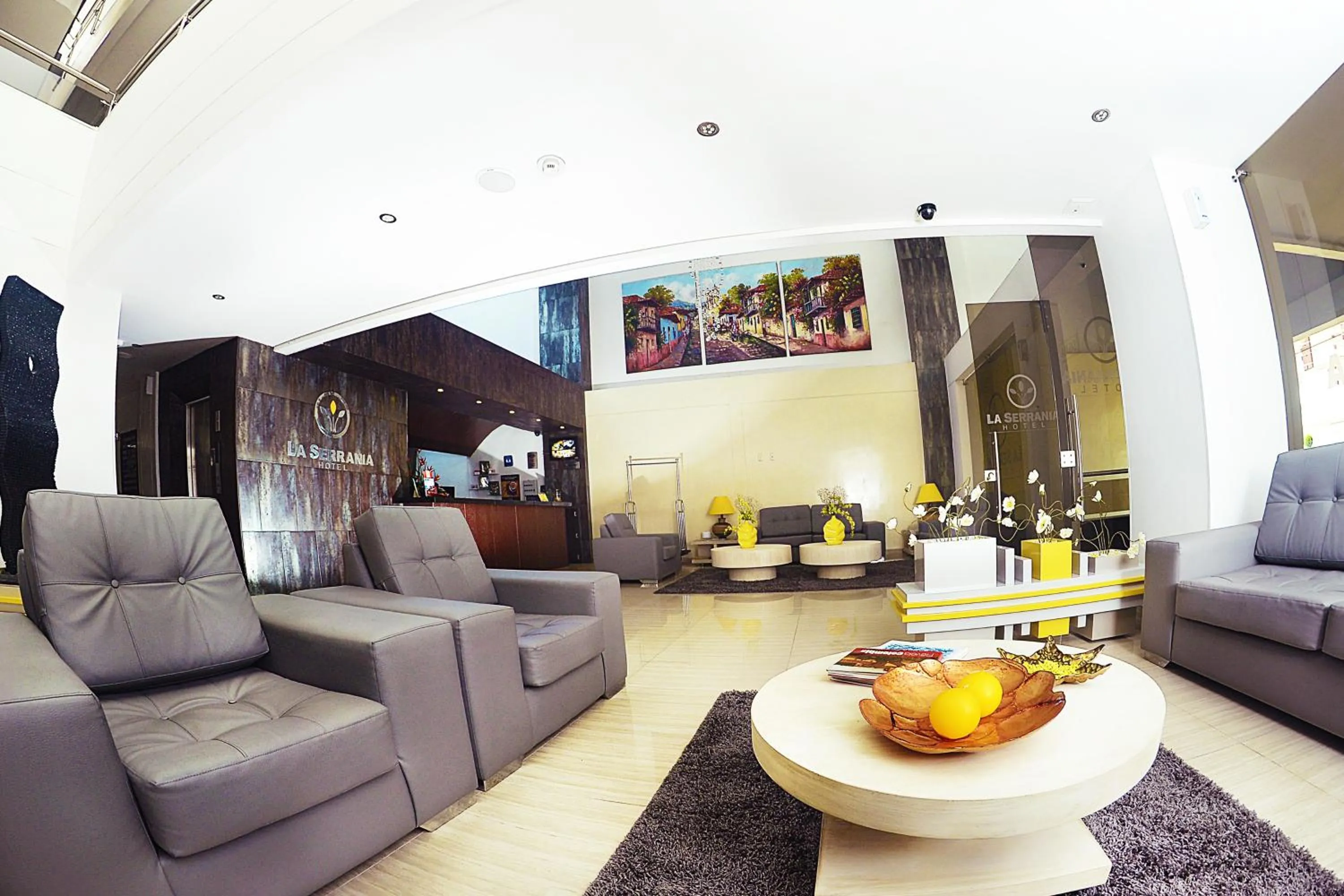 Lobby or reception in Hotel La Serrania Bucaramanga