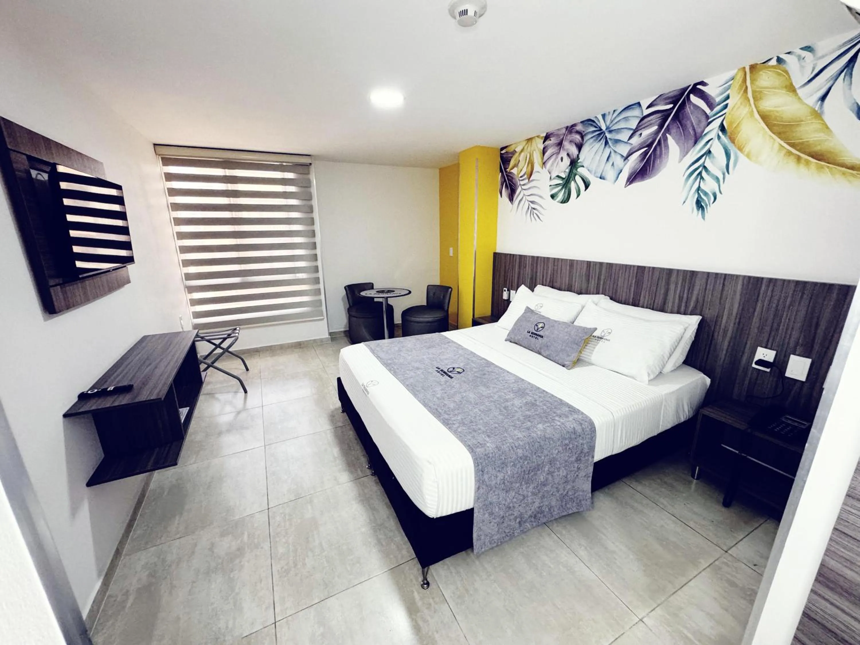 Bed in Hotel La Serrania Bucaramanga