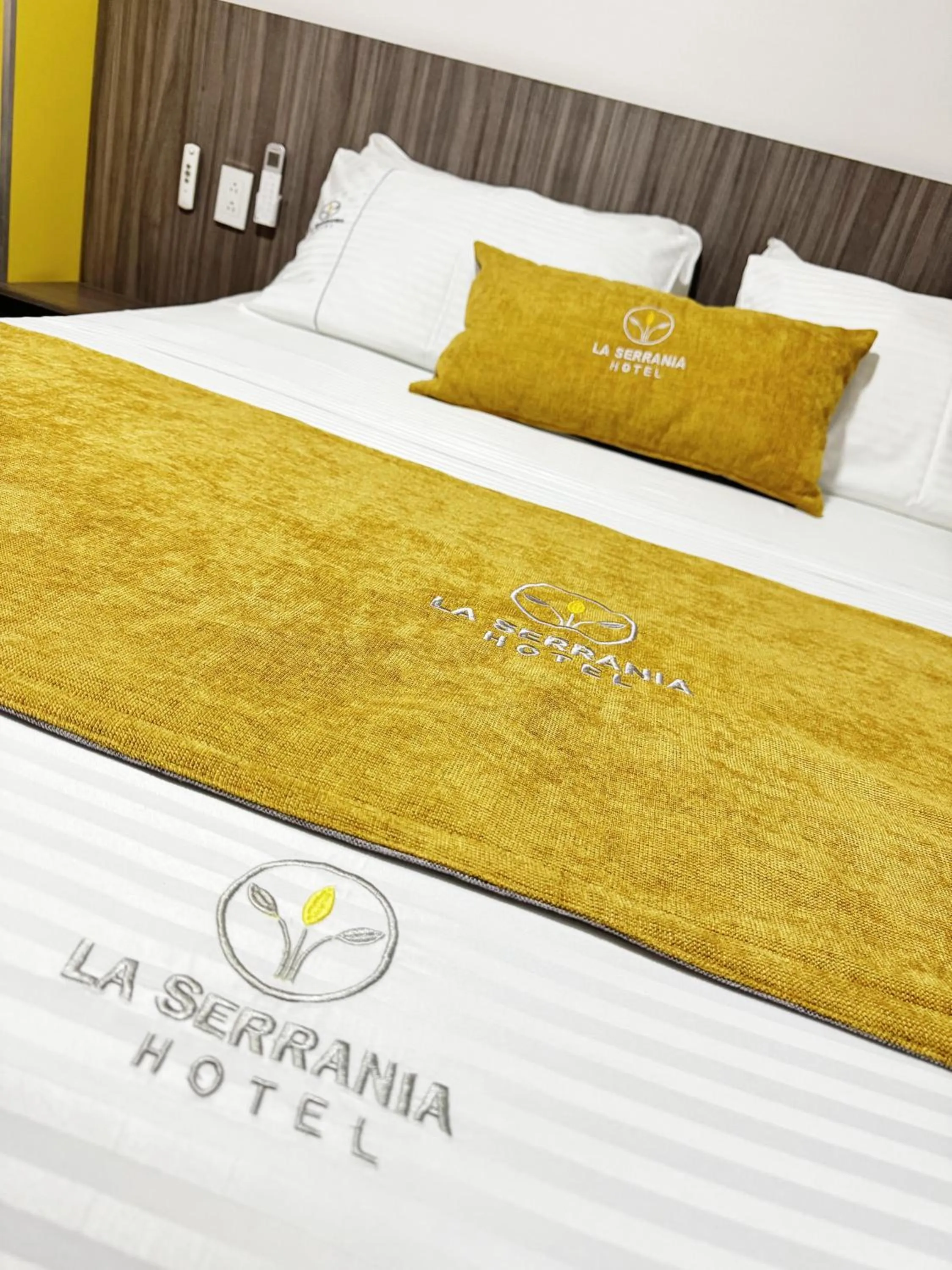 Bed in Hotel La Serrania Bucaramanga