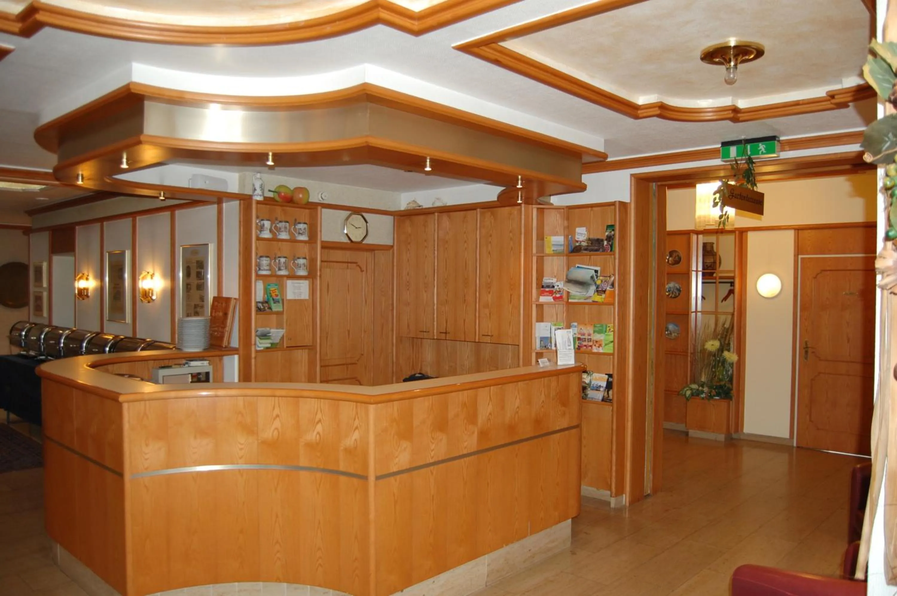 Lobby or reception in Hotel Hubertushof